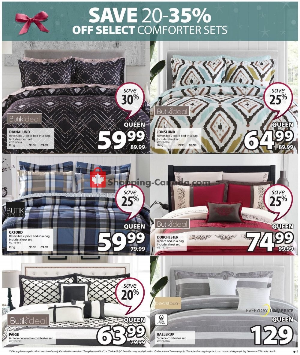 JYSK flyer from Thursday November 7, 2019 to Wednesday November 13, 2019 - page 23