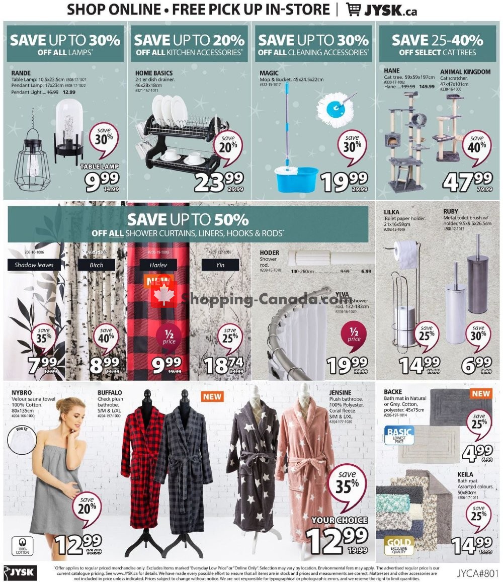 JYSK flyer from Thursday November 7, 2019 to Wednesday November 13, 2019 - page 28