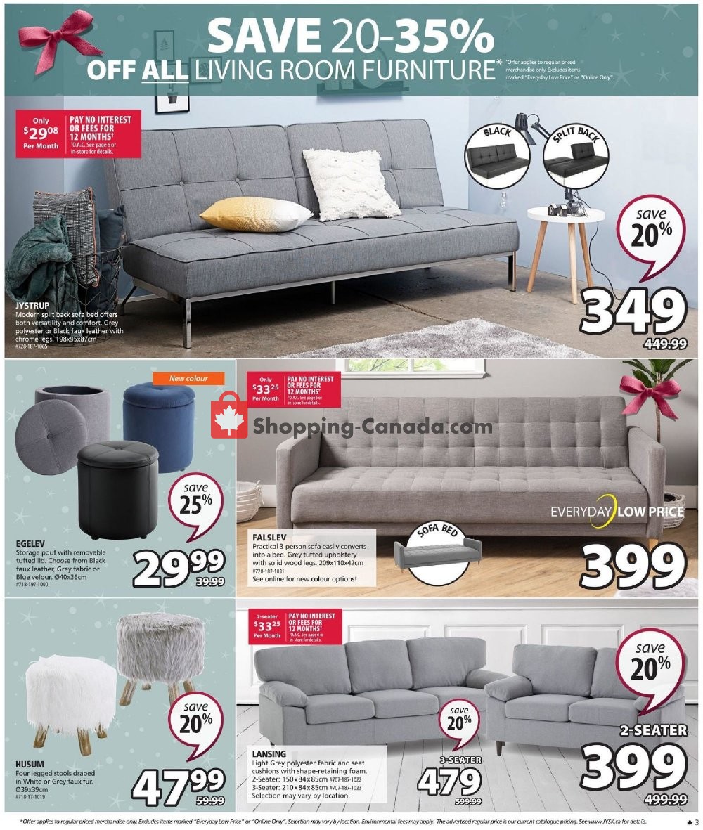 JYSK flyer from Thursday November 7, 2019 to Wednesday November 13, 2019 - page 3