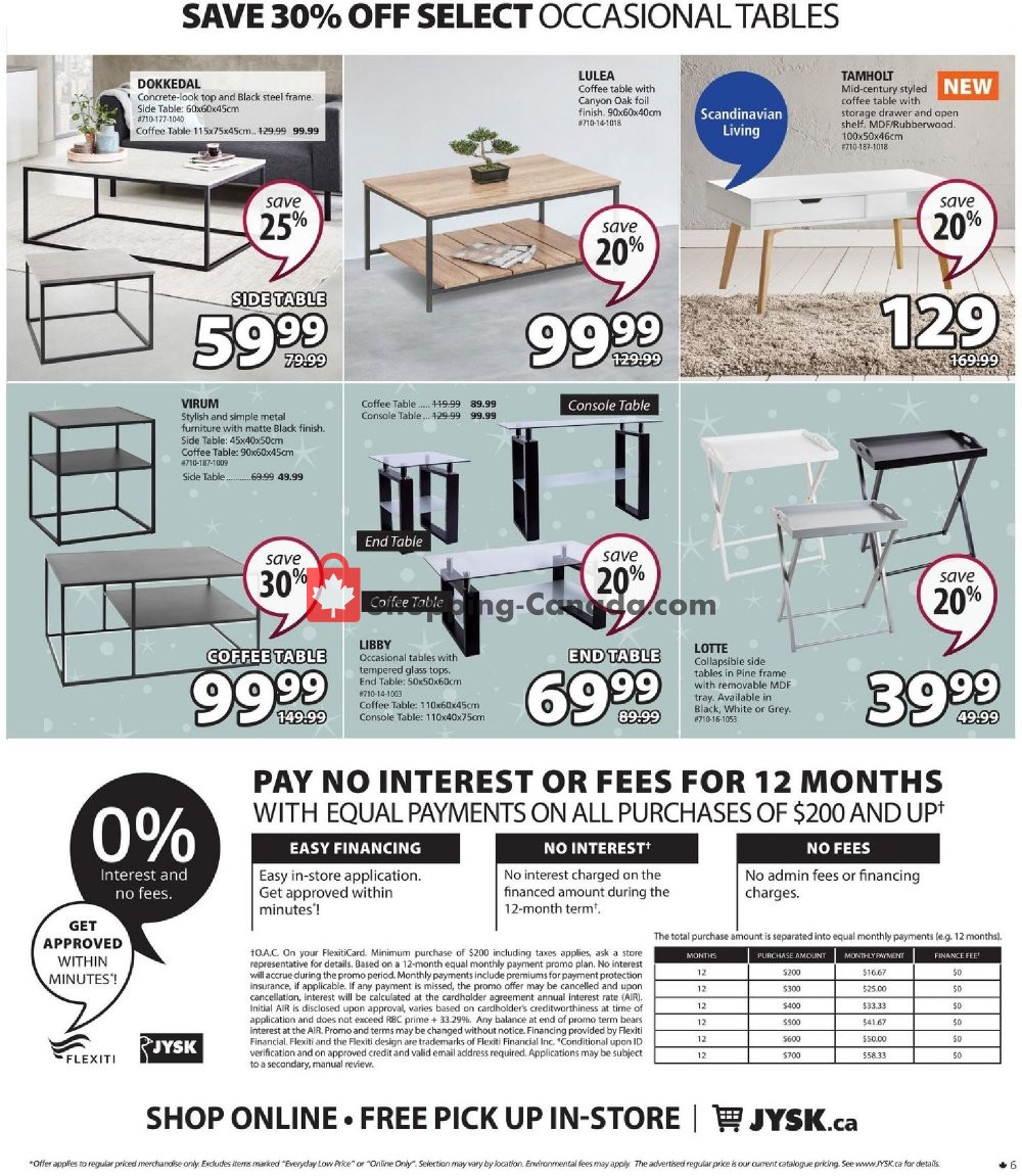 JYSK flyer from Thursday November 7, 2019 to Wednesday November 13, 2019 - page 6