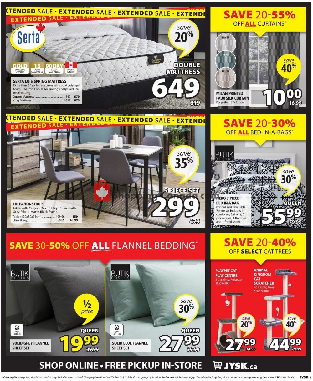 JYSK flyer from Friday December 28, 2018 to Wednesday January 2, 2019 - page 3