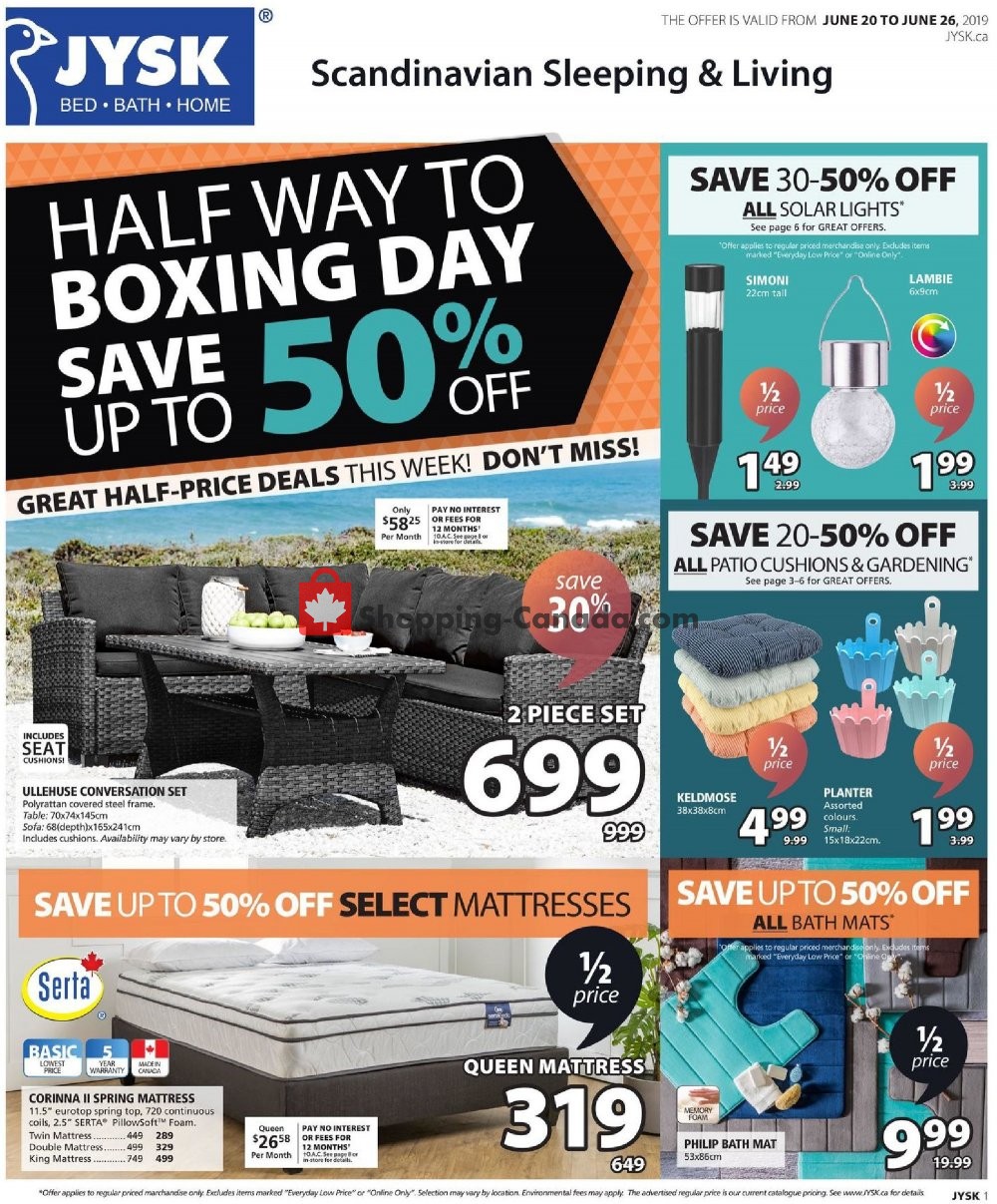 JYSK flyer from Thursday June 20, 2019 to Wednesday June 26, 2019 - page 2