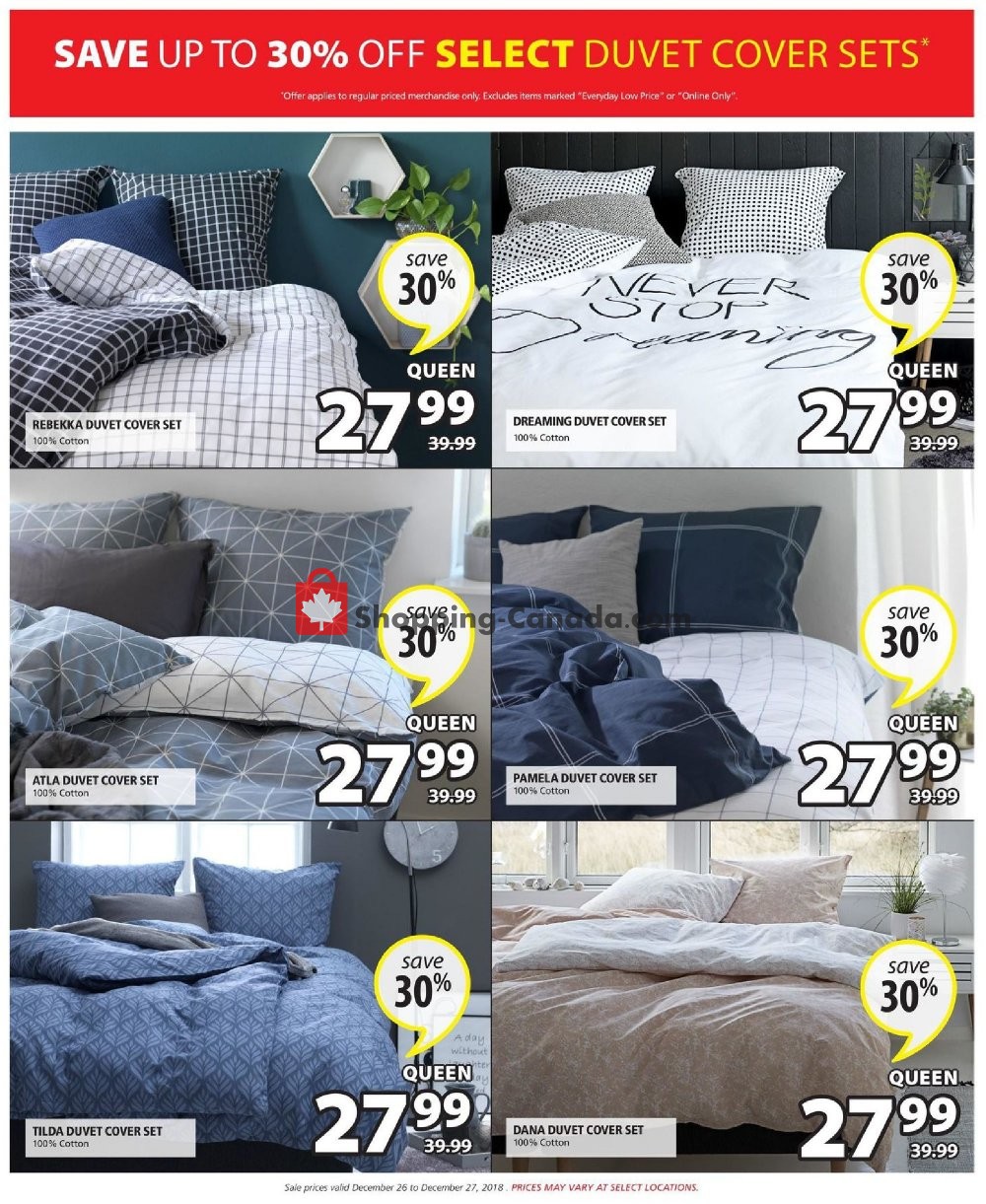 JYSK flyer from Tuesday December 25, 2018 to Thursday December 27, 2018 - page 13