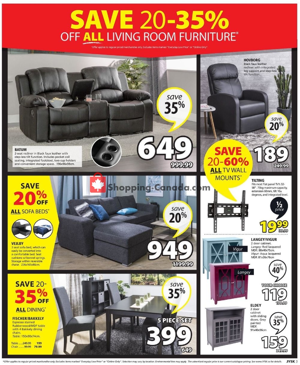 JYSK flyer from Tuesday December 25, 2018 to Thursday December 27, 2018 - page 4