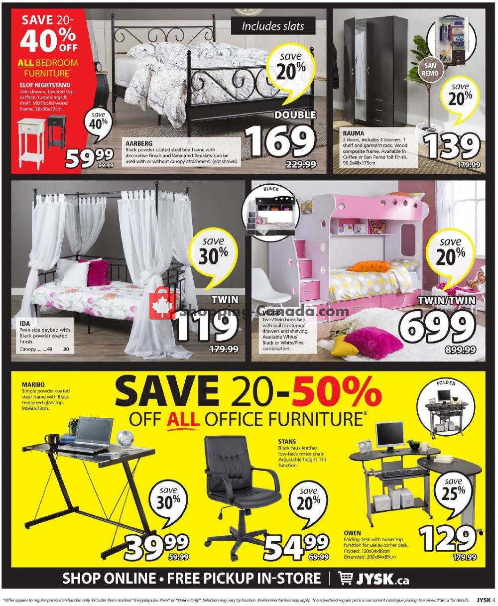 JYSK flyer from Tuesday December 25, 2018 to Thursday December 27, 2018 - page 5