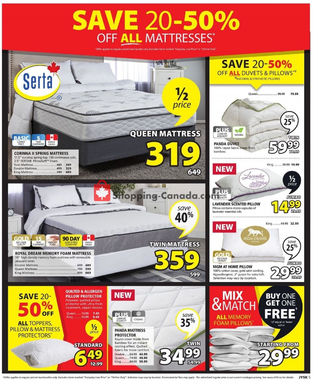 JYSK flyer from Tuesday December 25, 2018 to Thursday December 27, 2018 - page 6