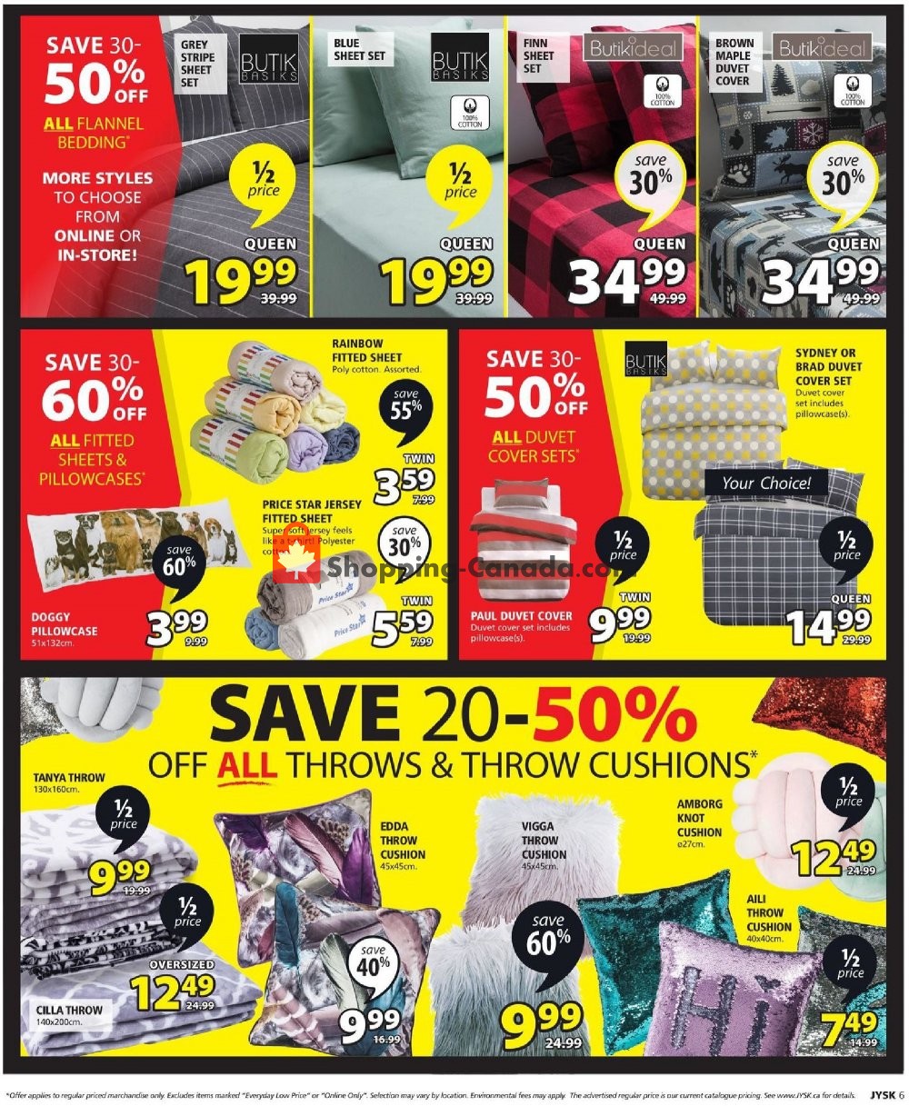 JYSK flyer from Tuesday December 25, 2018 to Thursday December 27, 2018 - page 7