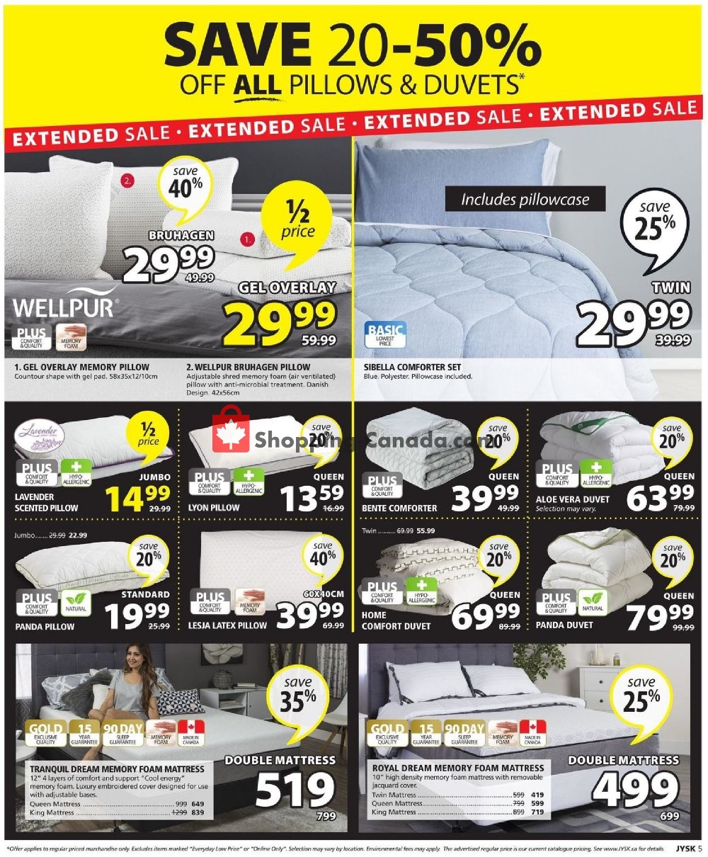 JYSK flyer from Friday December 28, 2018 to Wednesday January 2, 2019 - page 6
