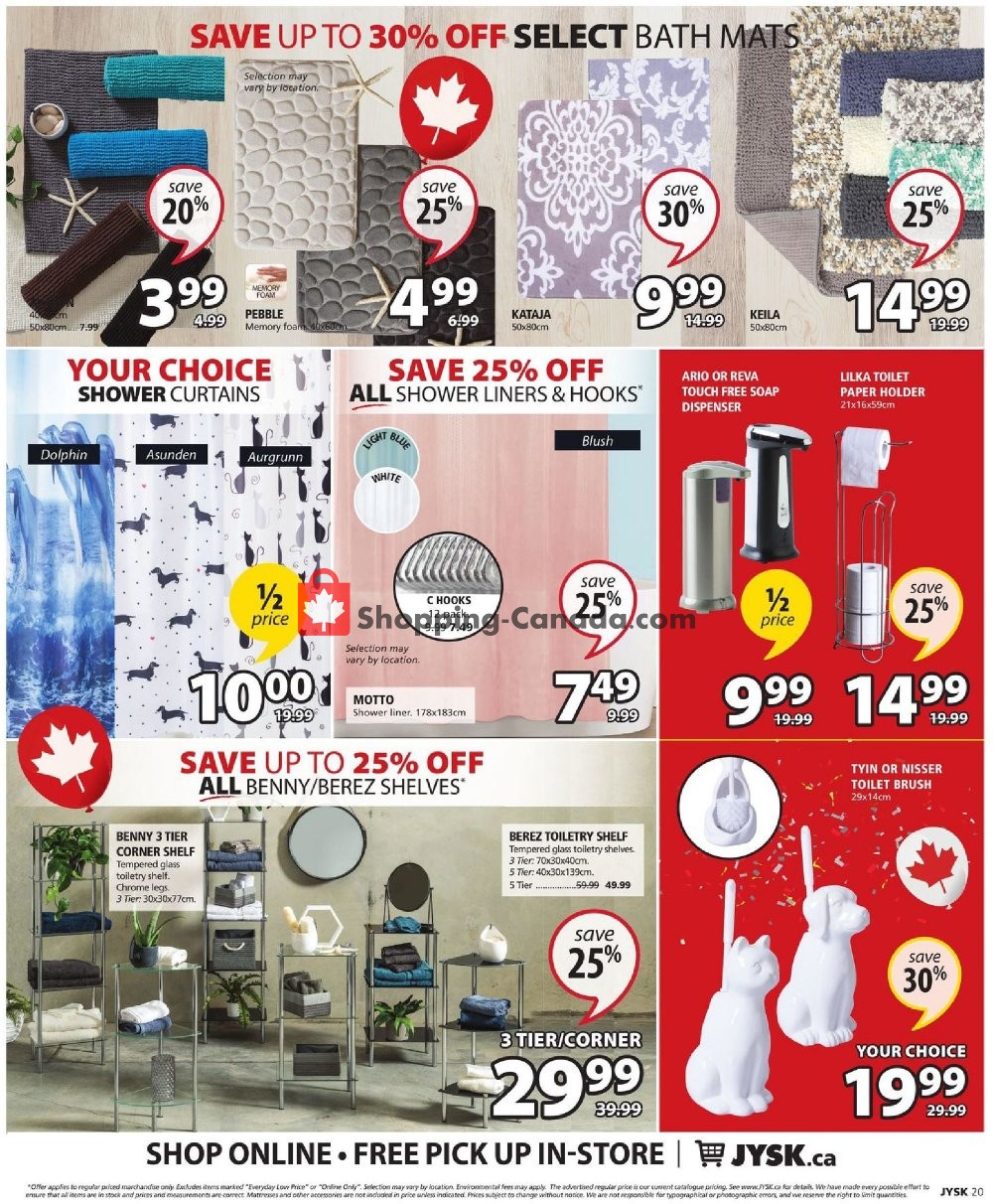 JYSK flyer from Thursday June 27, 2019 to Wednesday July 3, 2019 - page 21