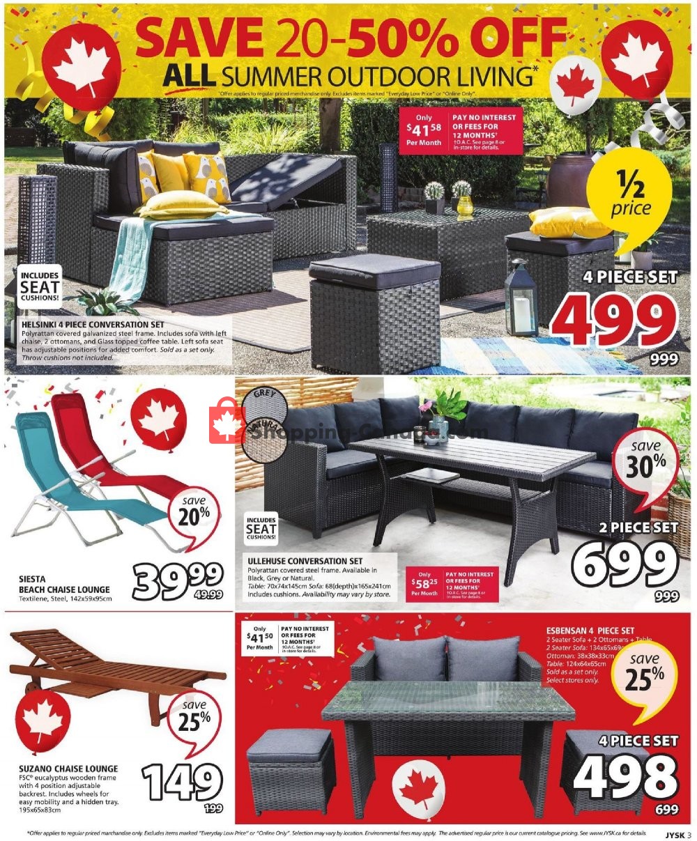 JYSK flyer from Thursday June 27, 2019 to Wednesday July 3, 2019 - page 4