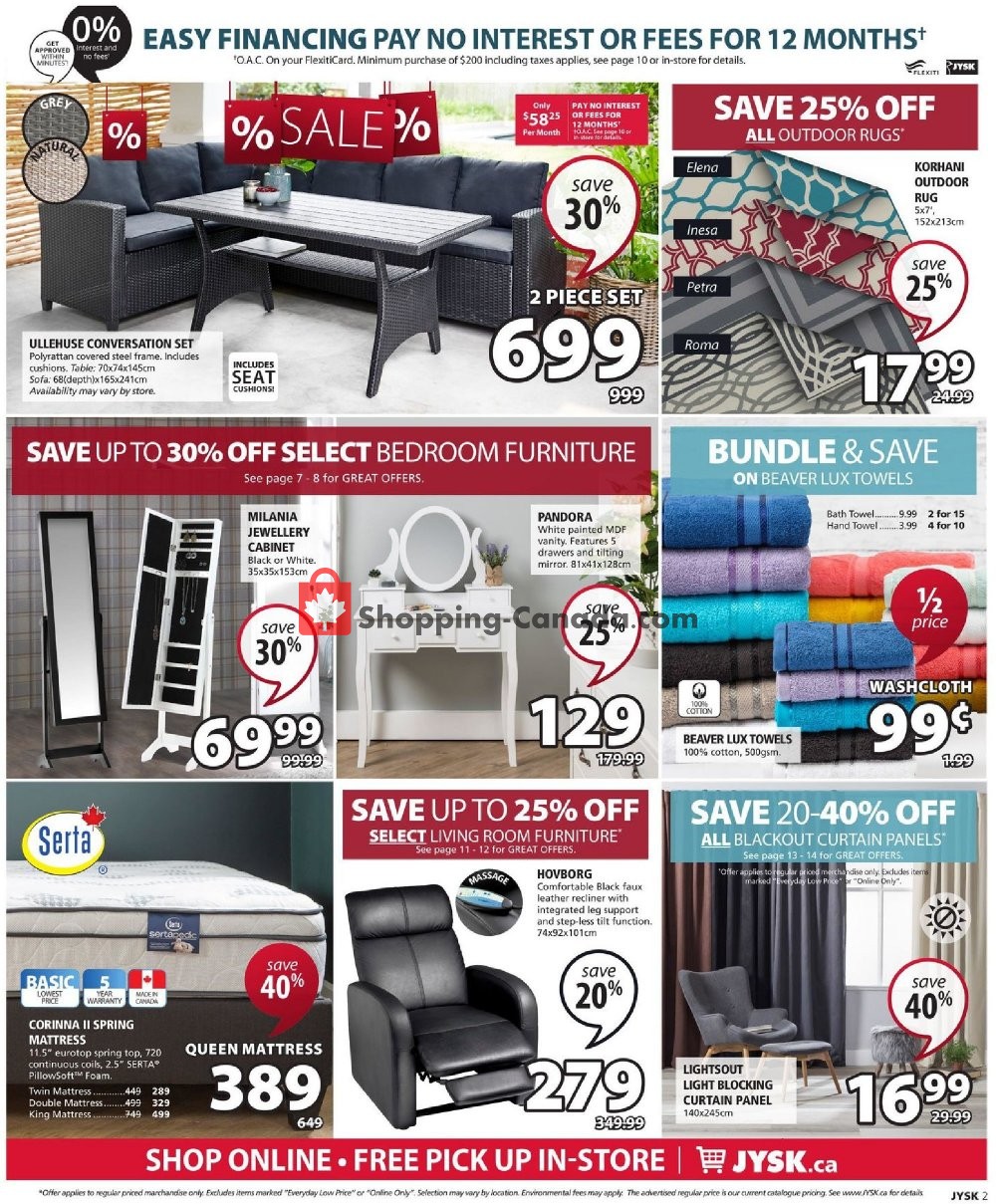 JYSK flyer from Thursday July 11, 2019 to Wednesday July 17, 2019 - page 3