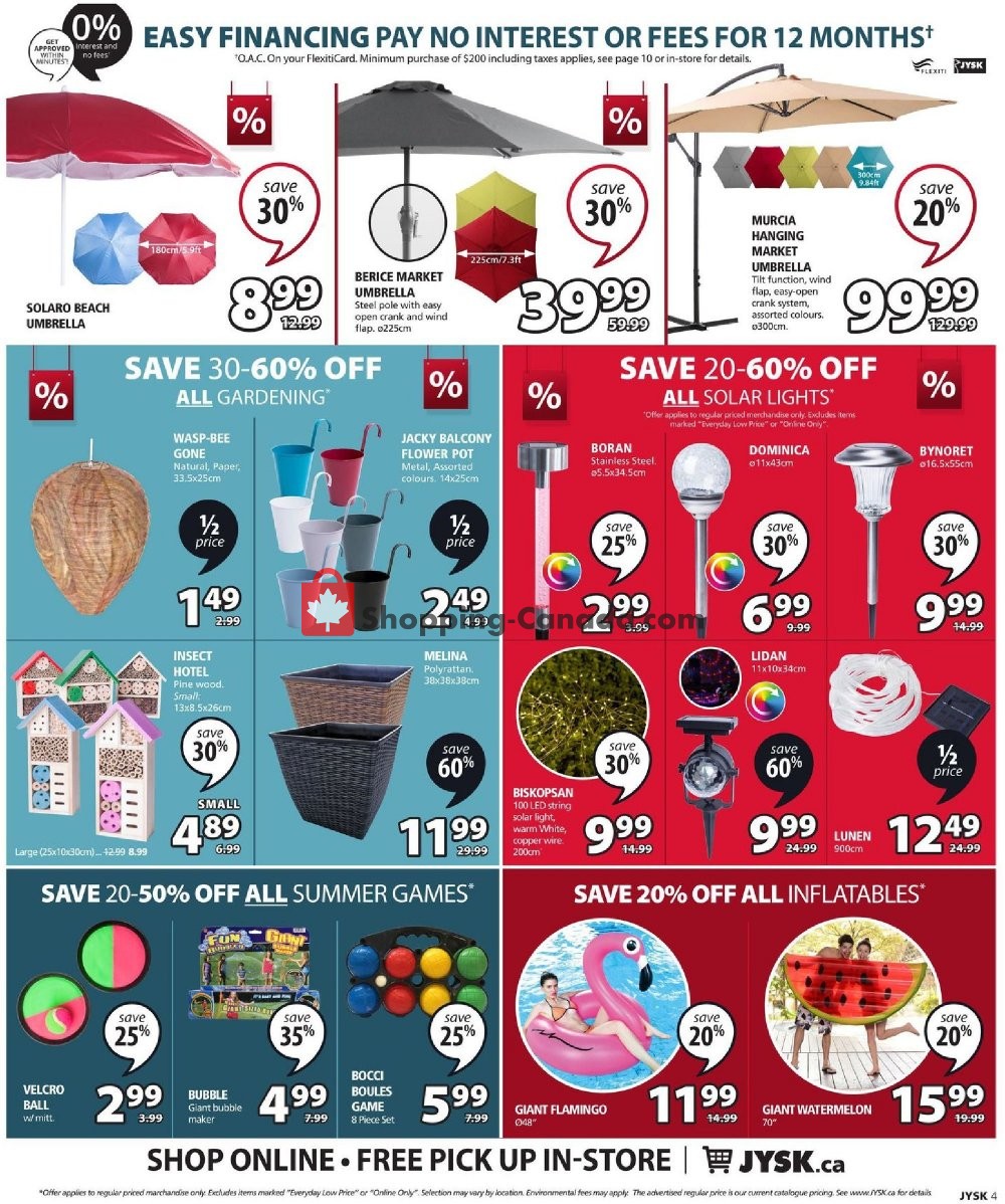 JYSK flyer from Thursday July 11, 2019 to Wednesday July 17, 2019 - page 5