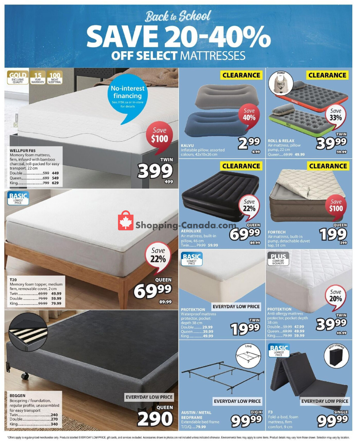 JYSK flyer from Thursday August 13, 2026 to Wednesday August 26, 2026 - page 10