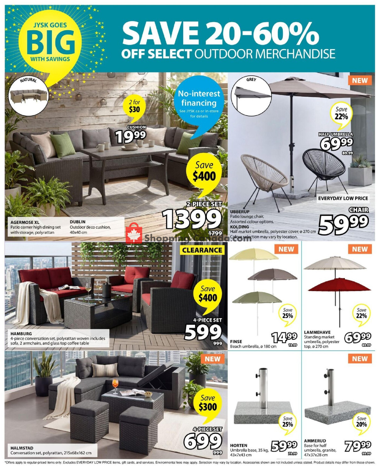 JYSK flyer from Thursday June 4, 2026 to Wednesday June 17, 2026 - page 3
