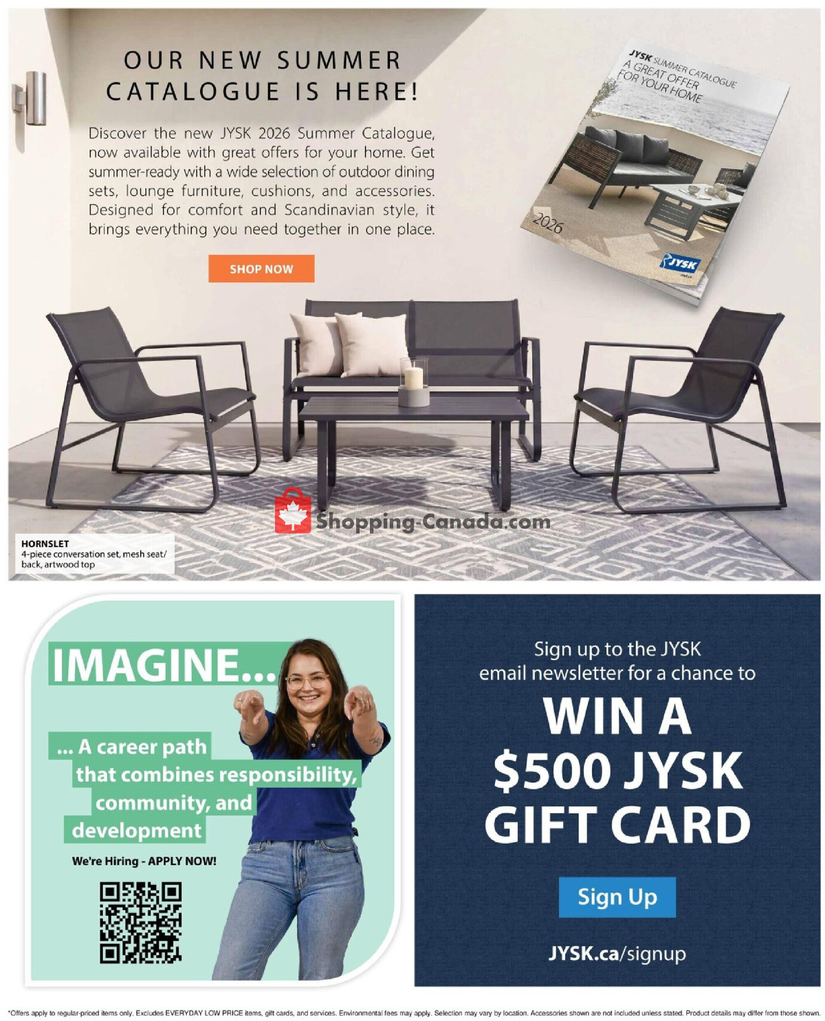 JYSK flyer from Thursday May 21, 2026 to Wednesday June 3, 2026 - page 16