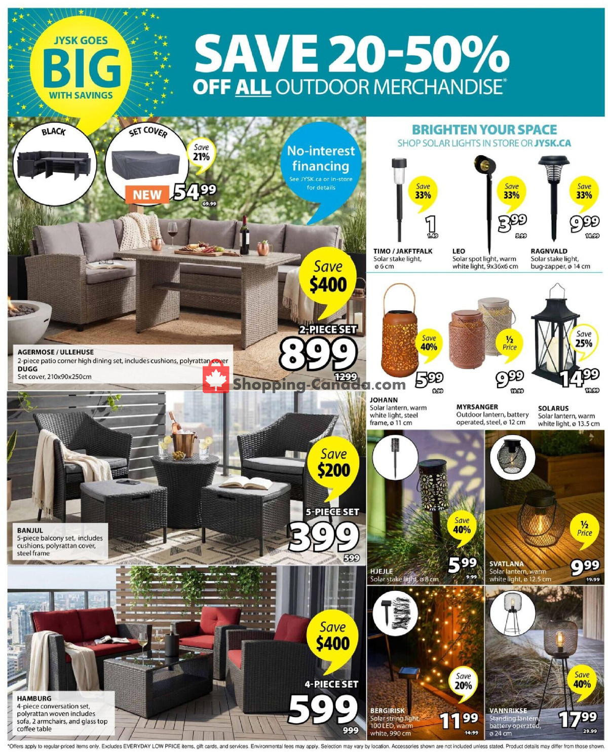 JYSK flyer from Thursday May 21, 2026 to Wednesday June 3, 2026 - page 3