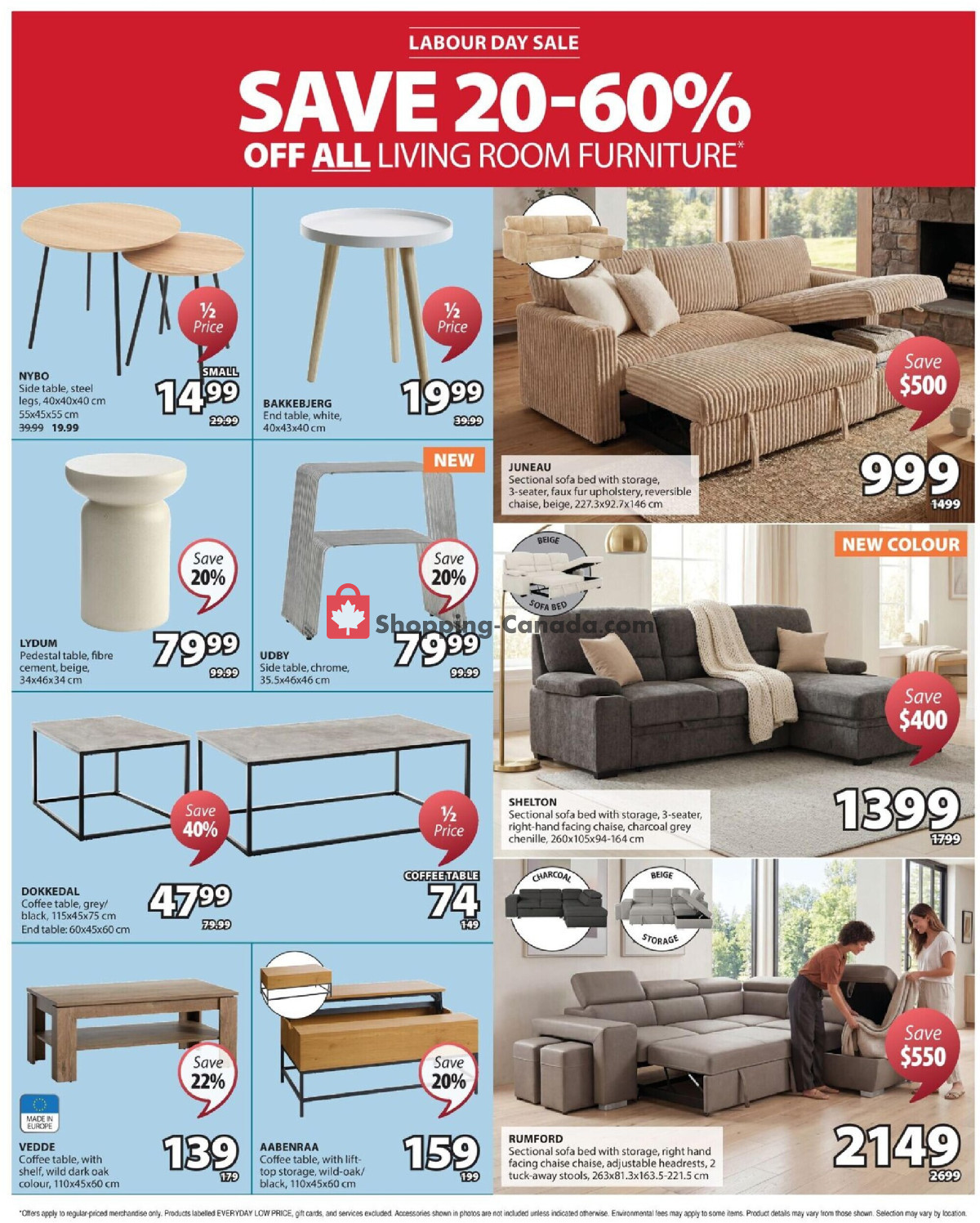 JYSK flyer from Thursday August 27, 2026 to Wednesday September 9, 2026 - page 9
