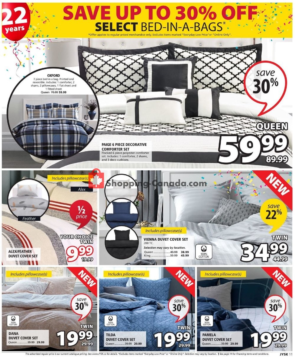 JYSK flyer from Thursday October 11, 2018 to Wednesday October 17, 2018 - page 11