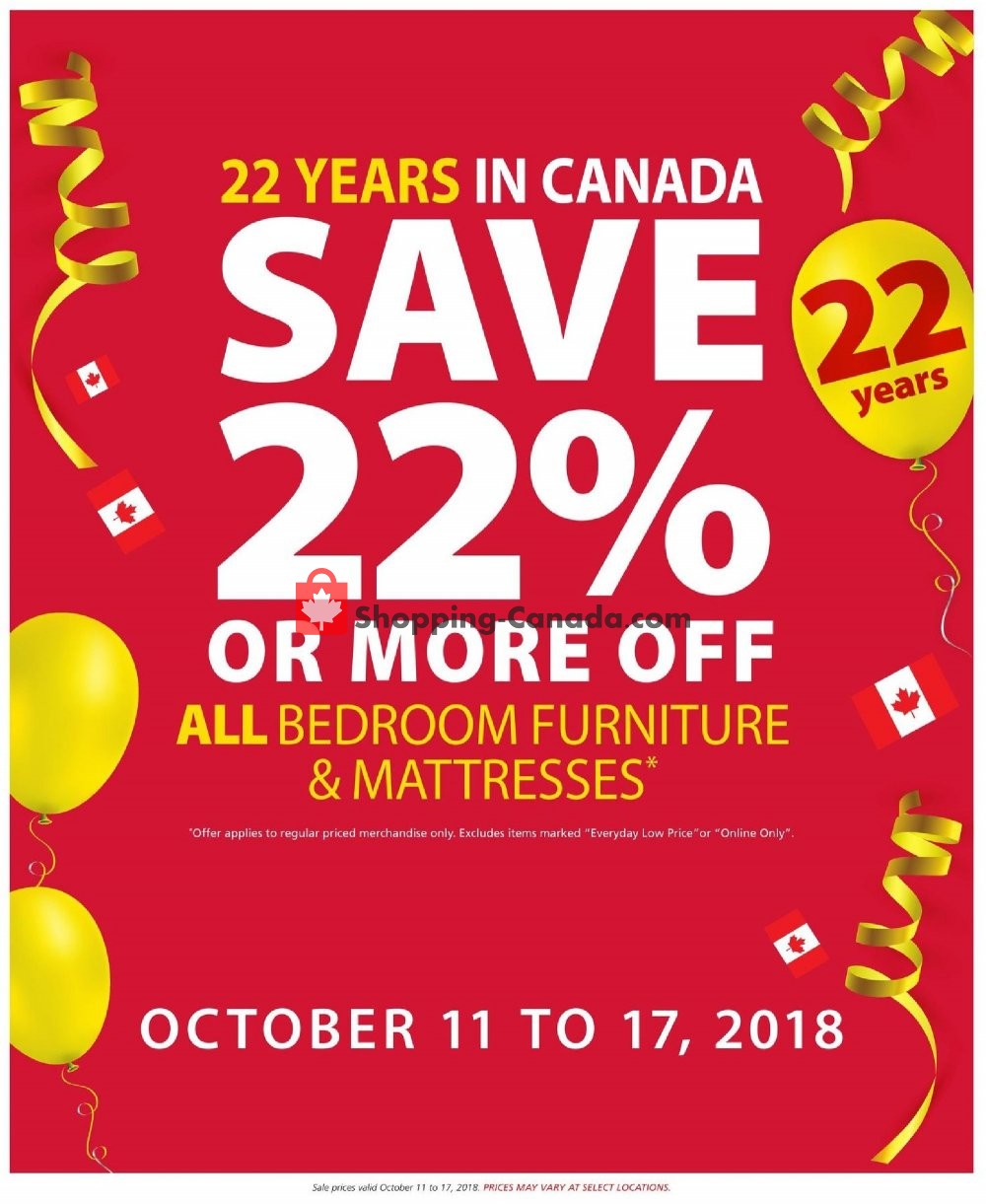 JYSK flyer from Thursday October 11, 2018 to Wednesday October 17, 2018 - page 17