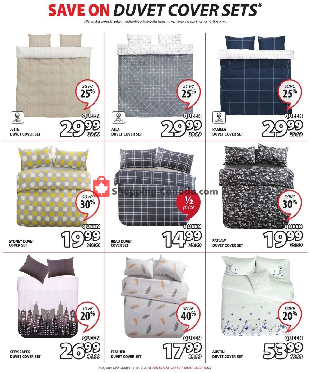 JYSK flyer from Thursday October 11, 2018 to Wednesday October 17, 2018 - page 19