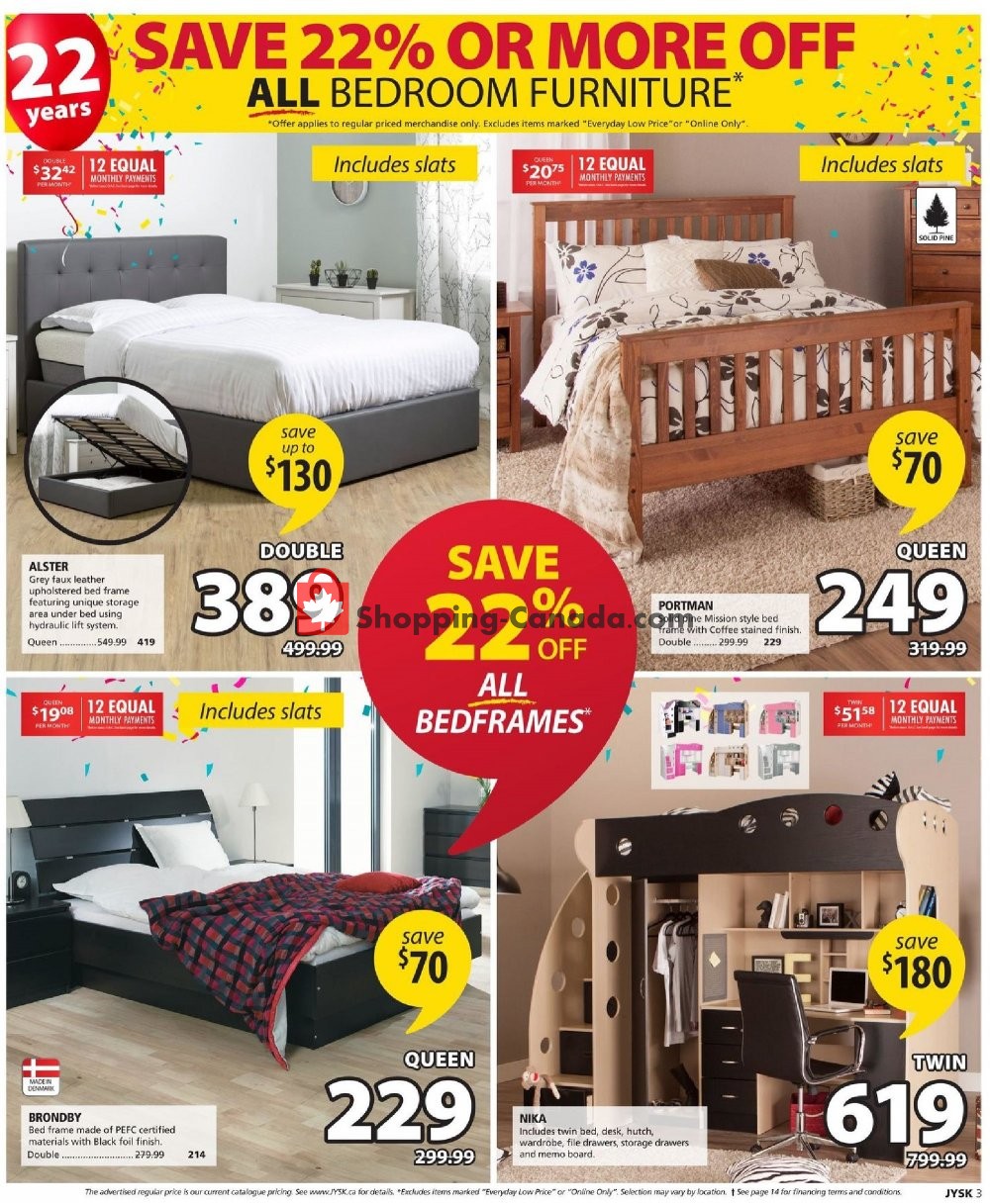 JYSK flyer from Thursday October 11, 2018 to Wednesday October 17, 2018 - page 3