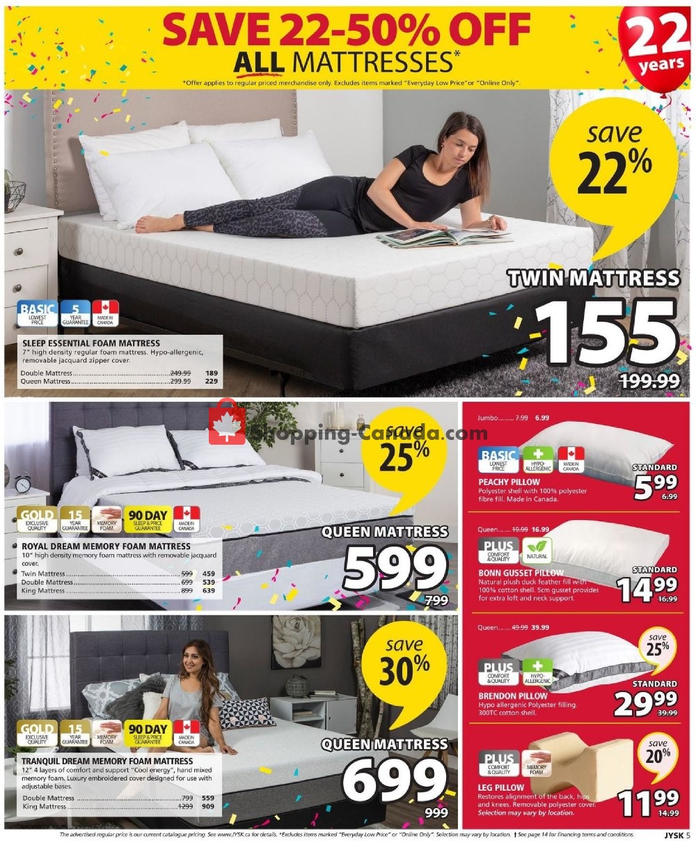 JYSK flyer from Thursday October 11, 2018 to Wednesday October 17, 2018 - page 5