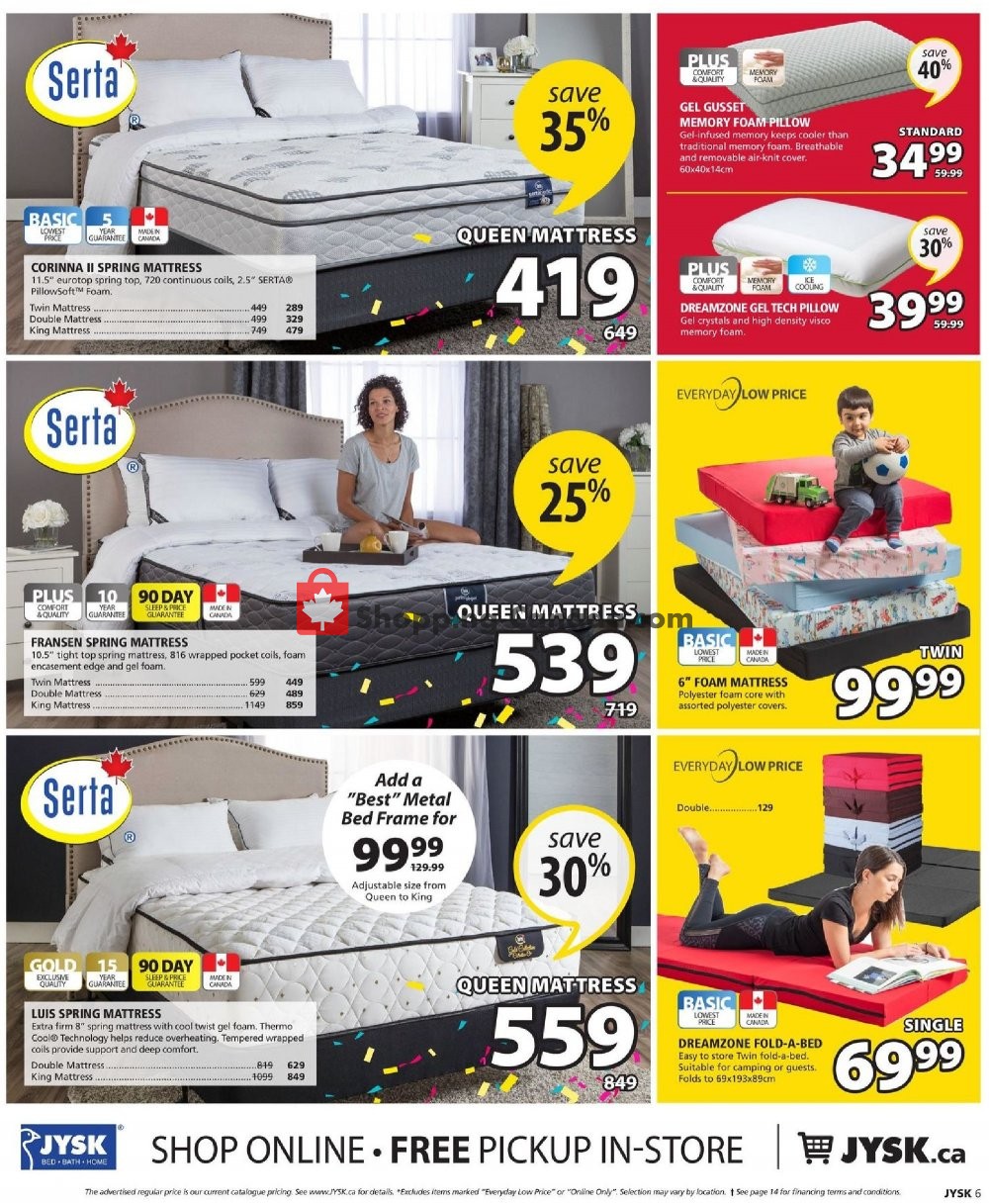 JYSK flyer from Thursday October 11, 2018 to Wednesday October 17, 2018 - page 6