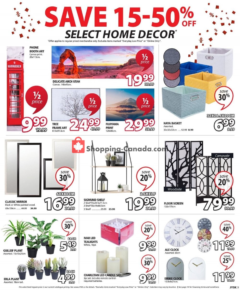 JYSK flyer from Thursday September 20, 2018 to Wednesday September 26, 2018 - page 10