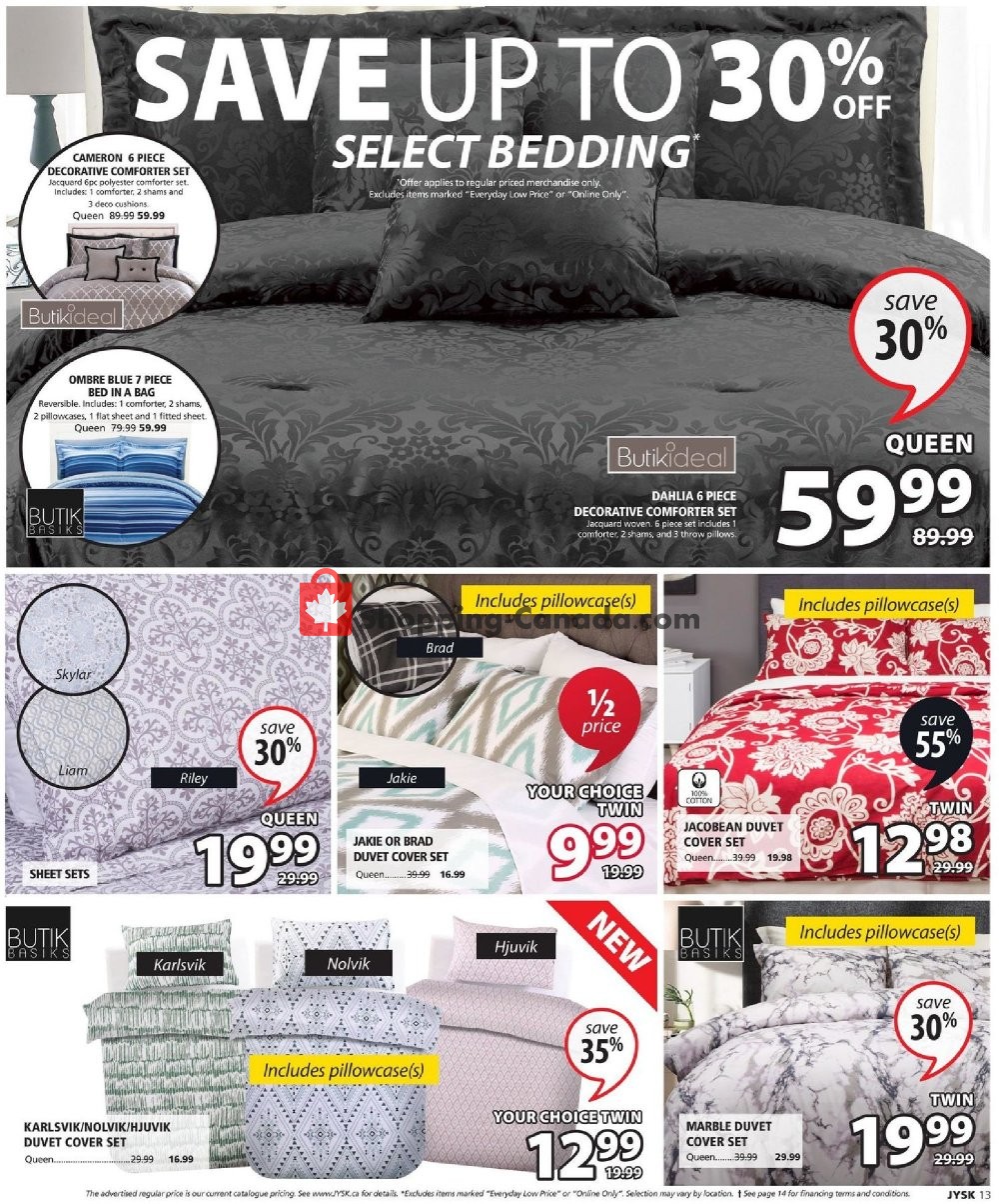 JYSK flyer from Thursday September 20, 2018 to Wednesday September 26, 2018 - page 14