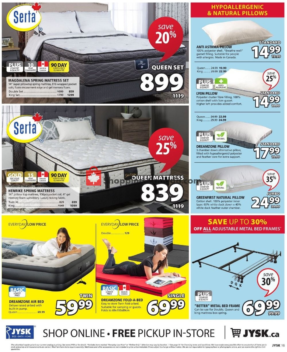 JYSK flyer from Thursday September 20, 2018 to Wednesday September 26, 2018 - page 17