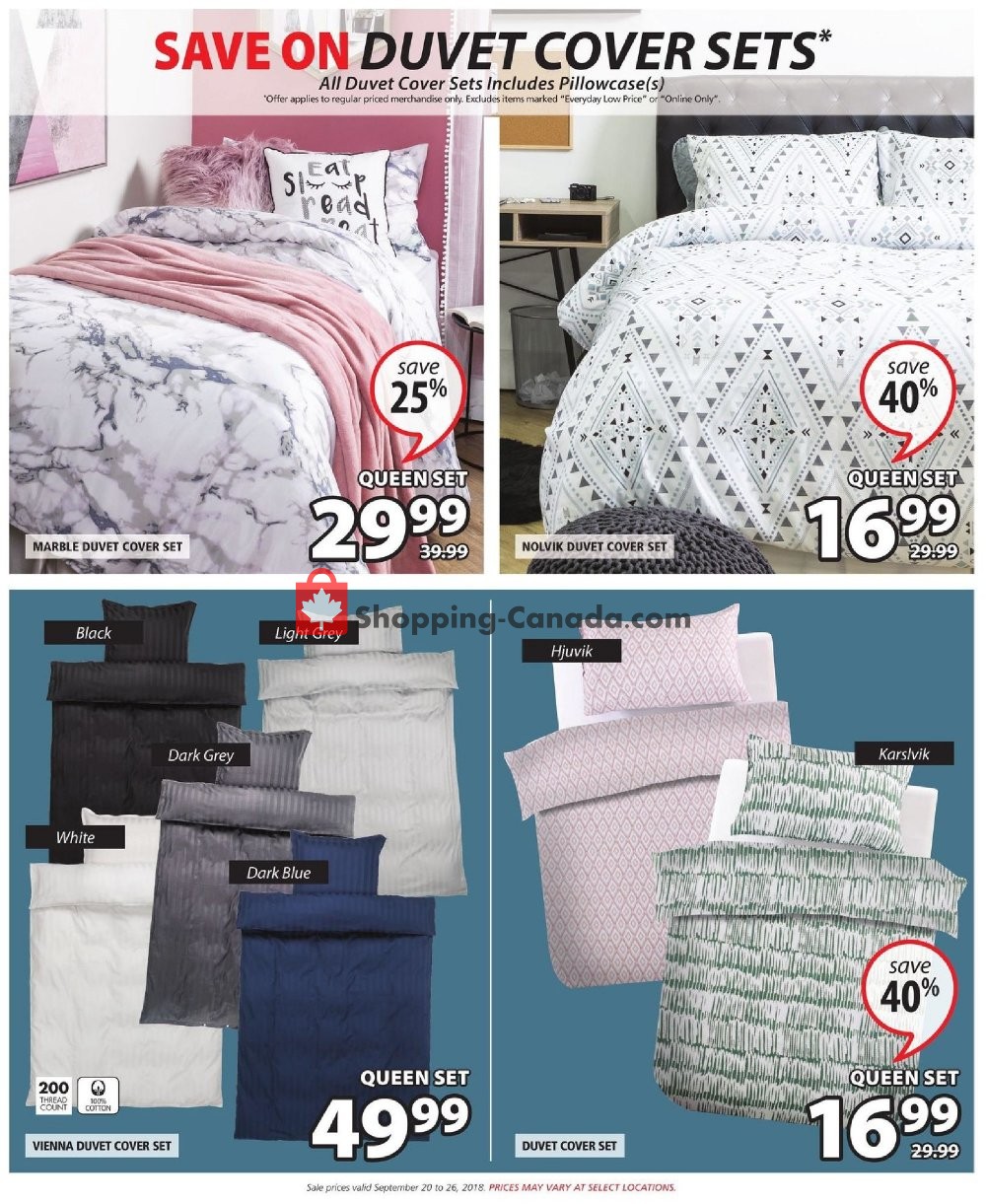 JYSK flyer from Thursday September 20, 2018 to Wednesday September 26, 2018 - page 19