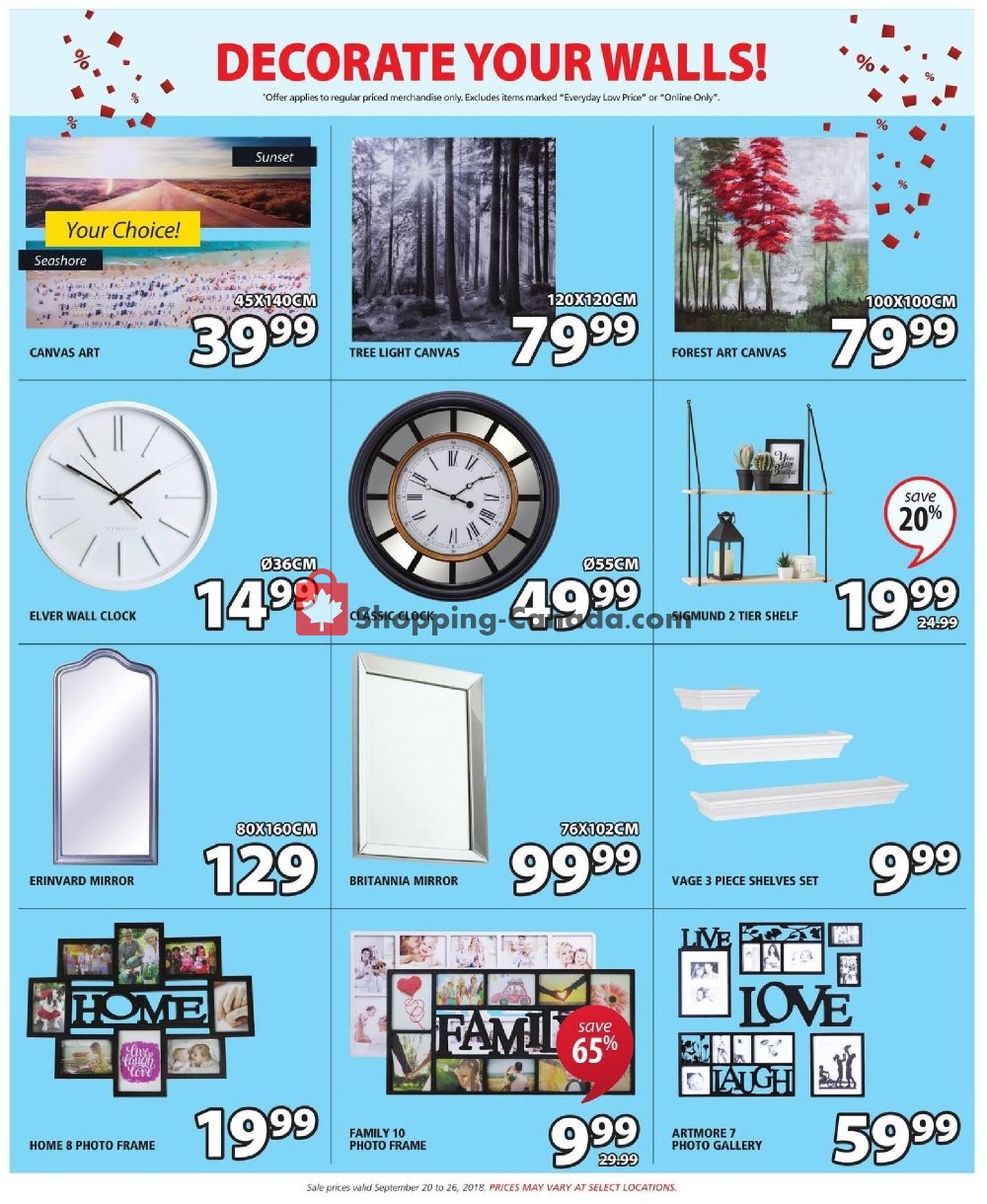 JYSK flyer from Thursday September 20, 2018 to Wednesday September 26, 2018 - page 23