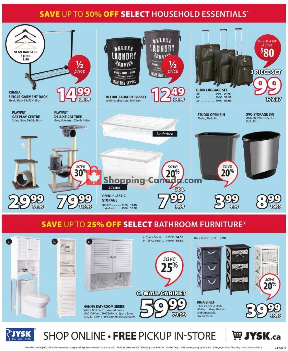 JYSK flyer from Thursday September 20, 2018 to Wednesday September 26, 2018 - page 9
