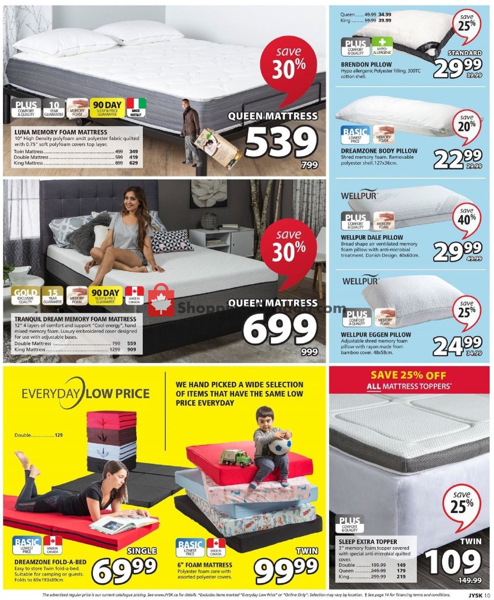 JYSK flyer from Thursday September 27, 2018 to Wednesday October 3, 2018 - page 11