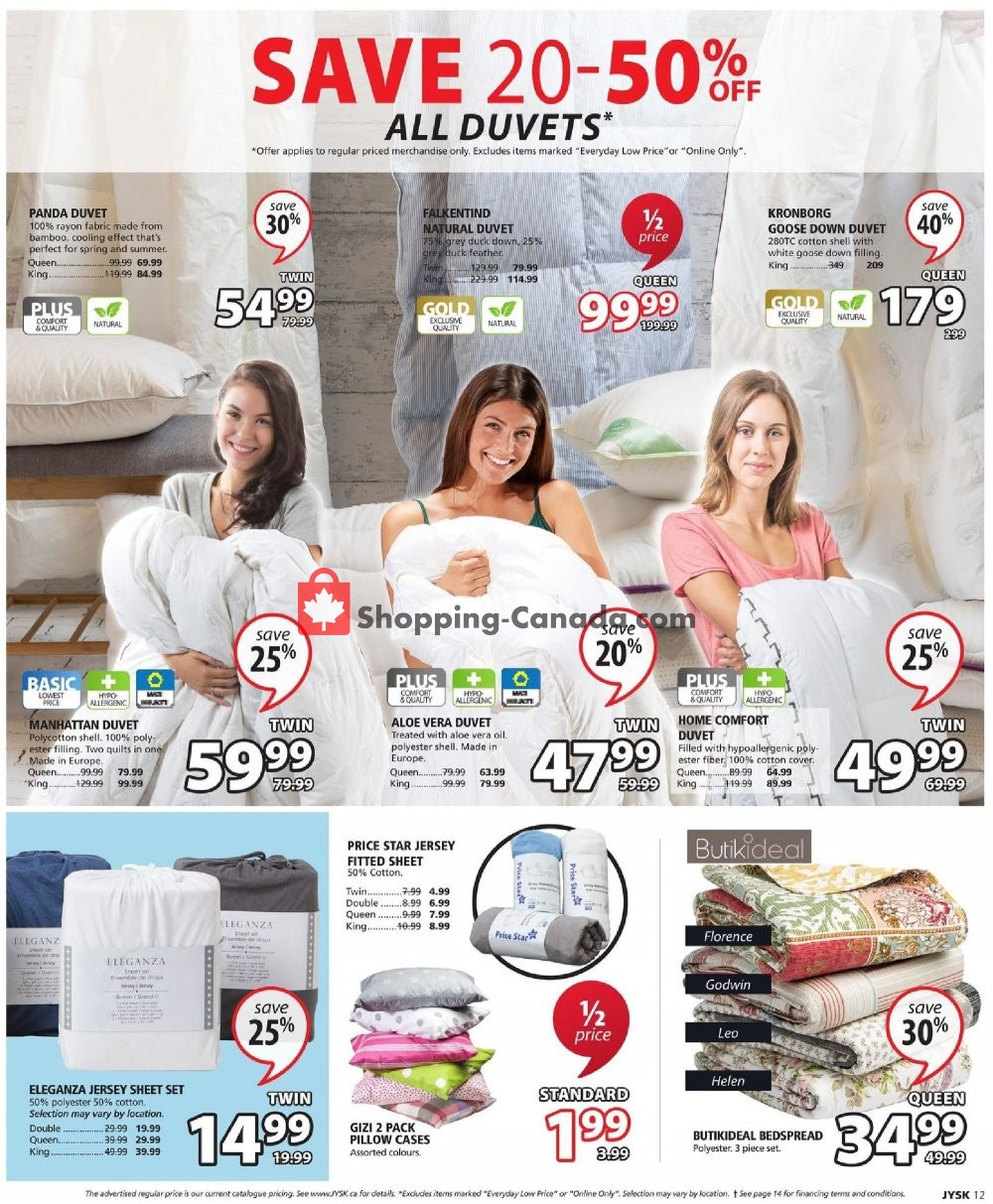 JYSK flyer from Thursday September 27, 2018 to Wednesday October 3, 2018 - page 13