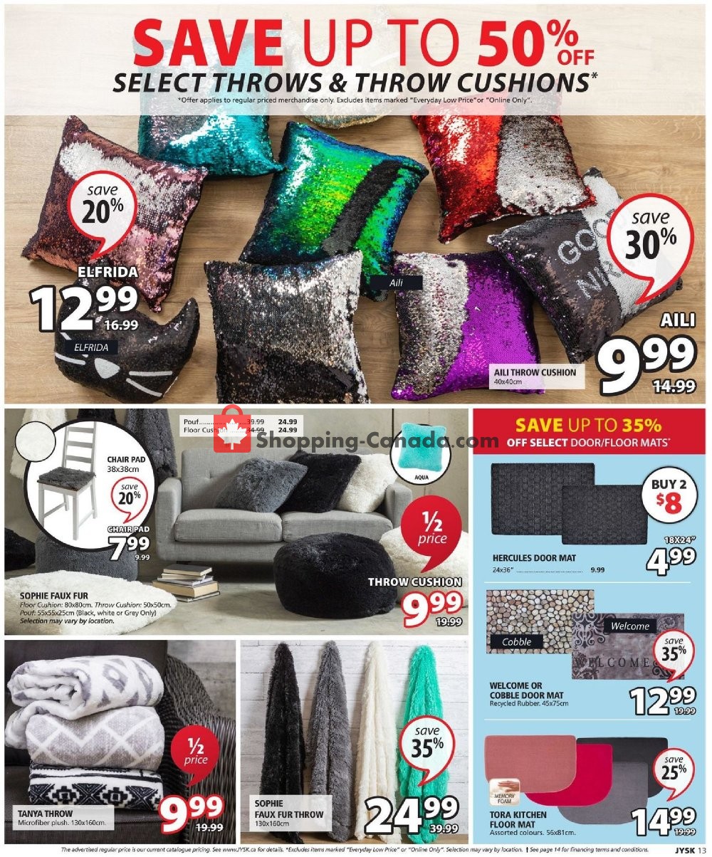 JYSK flyer from Thursday September 27, 2018 to Wednesday October 3, 2018 - page 14