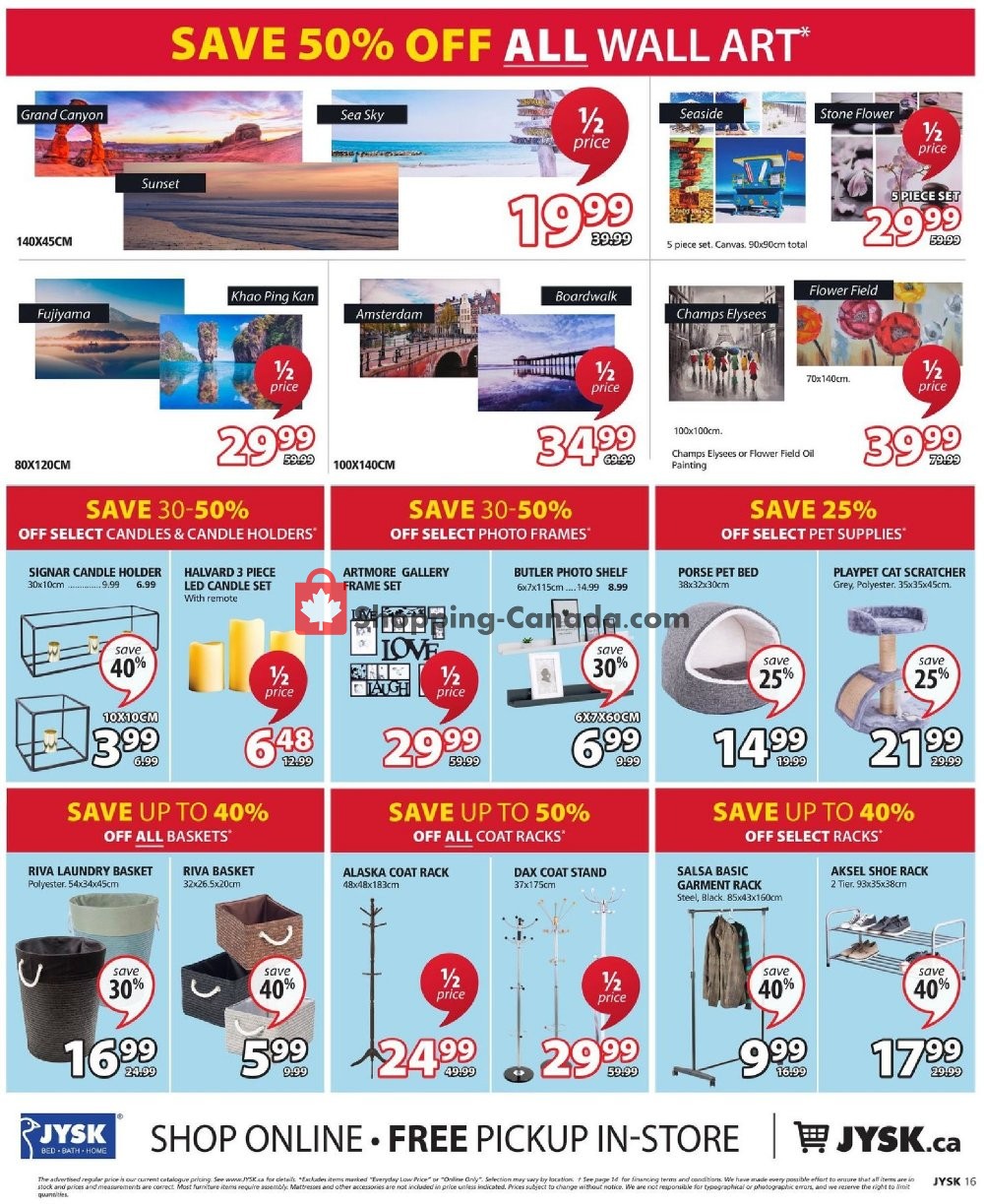 JYSK flyer from Thursday September 27, 2018 to Wednesday October 3, 2018 - page 17
