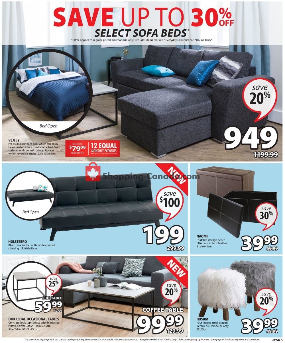 JYSK flyer from Thursday September 27, 2018 to Wednesday October 3, 2018 - page 6