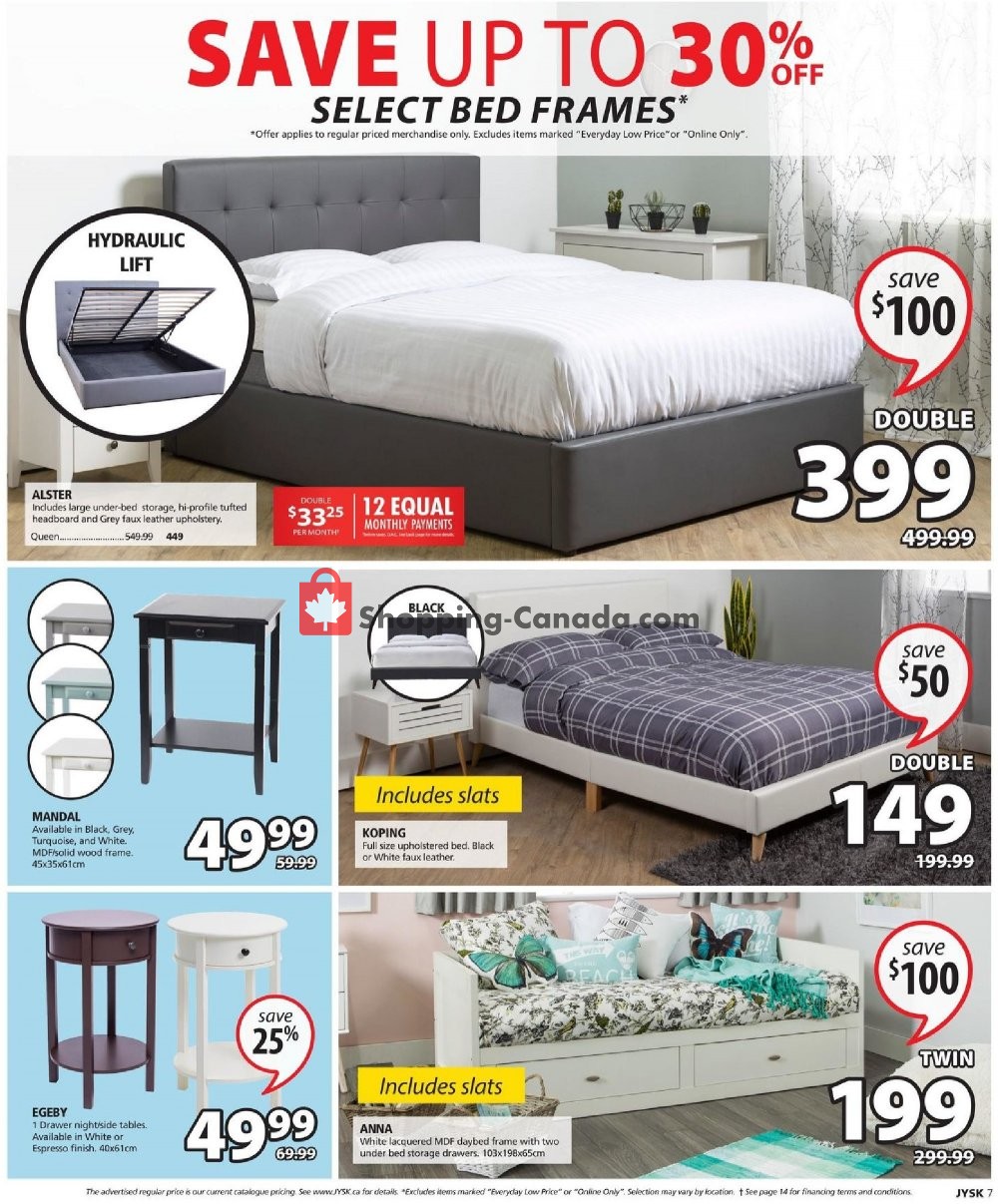 JYSK flyer from Thursday September 27, 2018 to Wednesday October 3, 2018 - page 8
