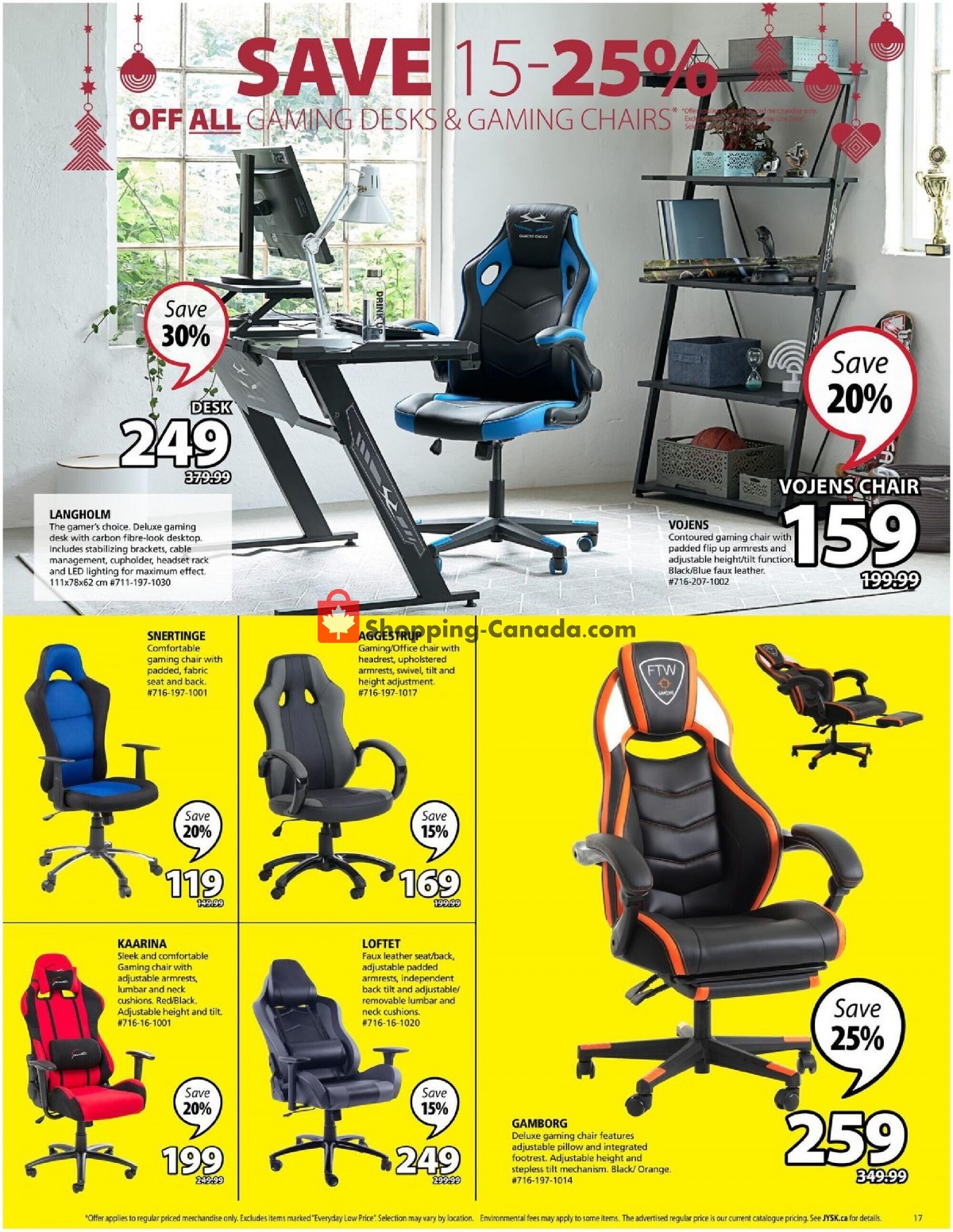 JYSK flyer from Thursday December 2, 2021 to Wednesday December 8, 2021 - page 17