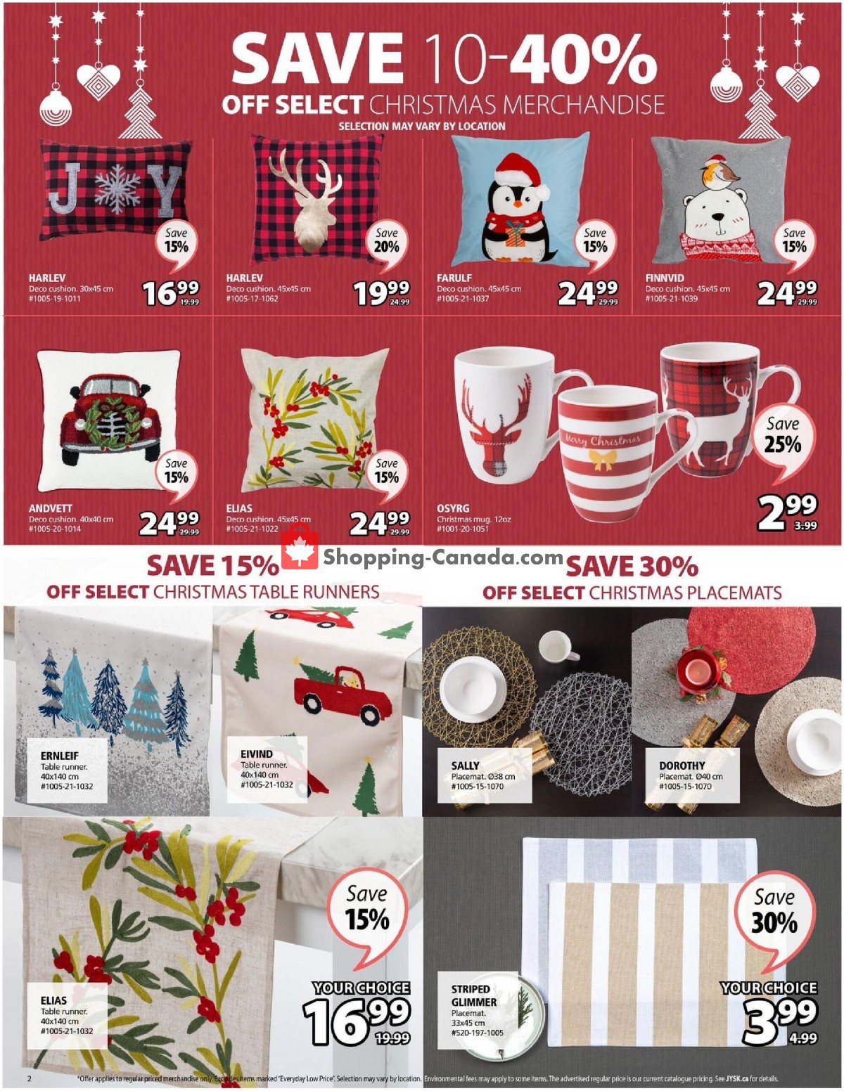 JYSK flyer from Thursday December 2, 2021 to Wednesday December 8, 2021 - page 2