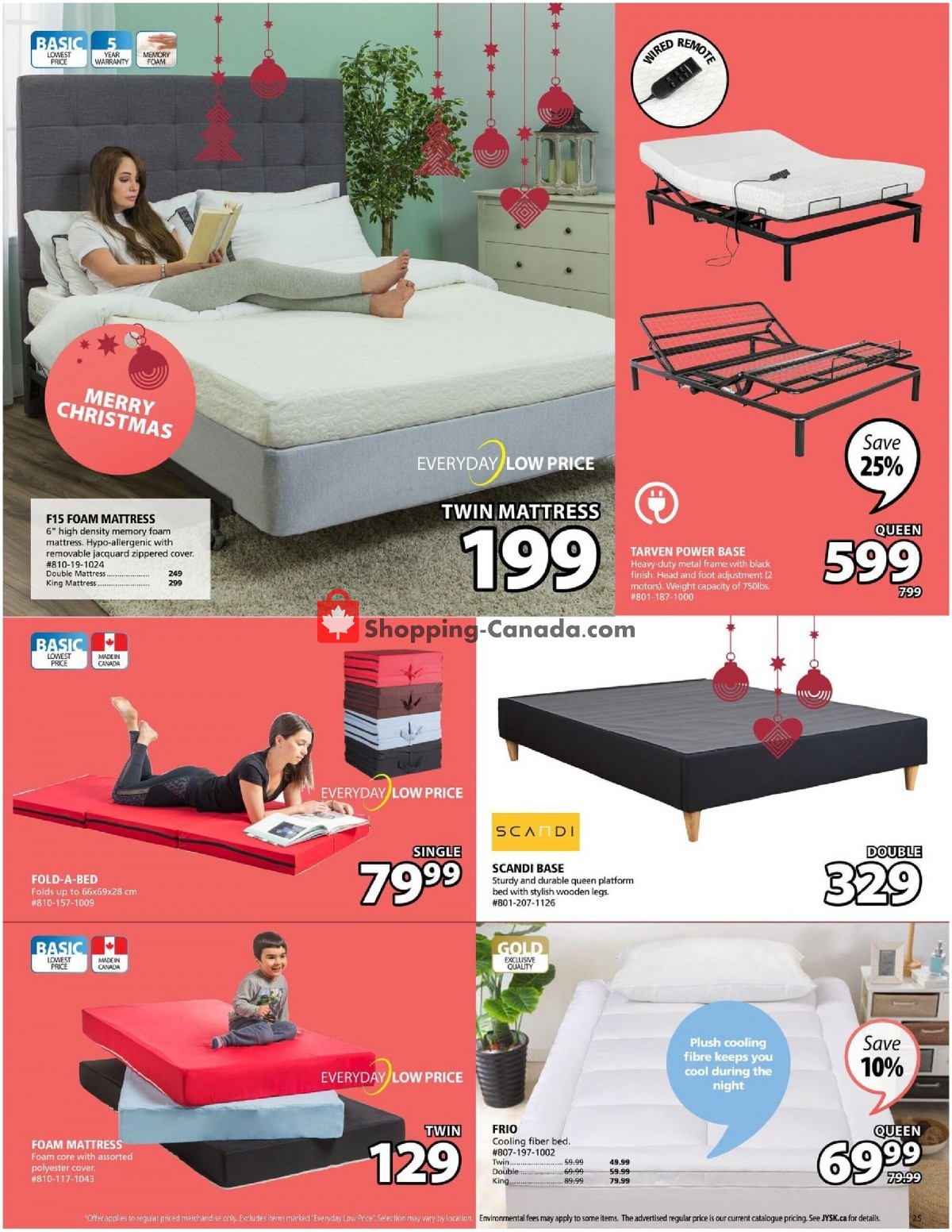 JYSK flyer from Thursday December 2, 2021 to Wednesday December 8, 2021 - page 25