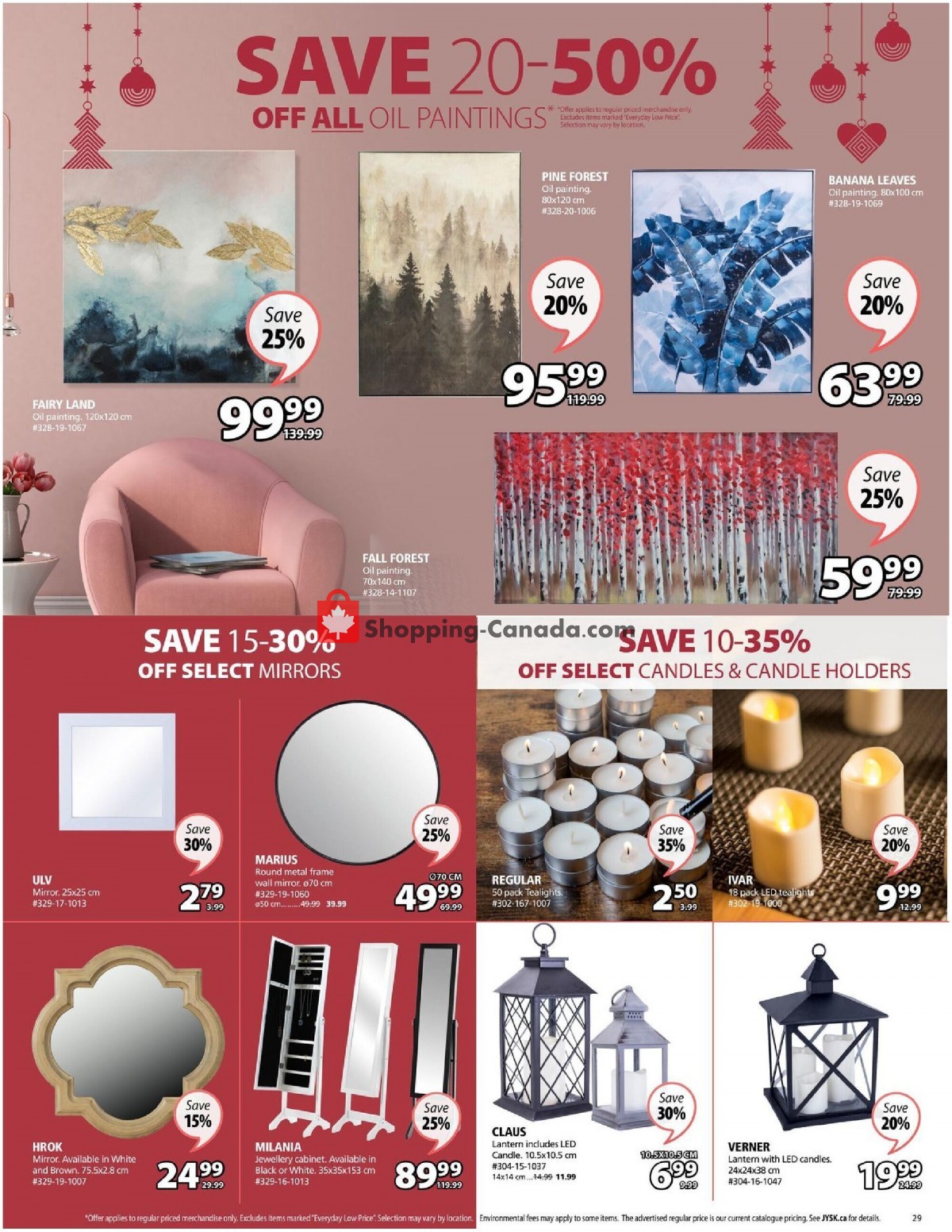 JYSK flyer from Thursday December 2, 2021 to Wednesday December 8, 2021 - page 29