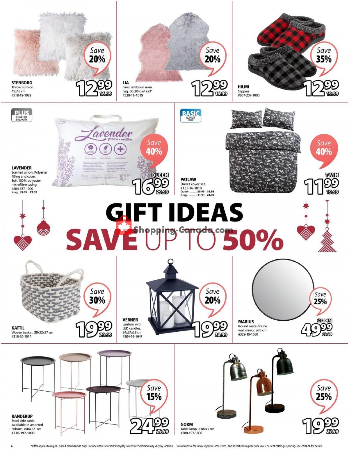 JYSK flyer from Thursday December 2, 2021 to Wednesday December 8, 2021 - page 6