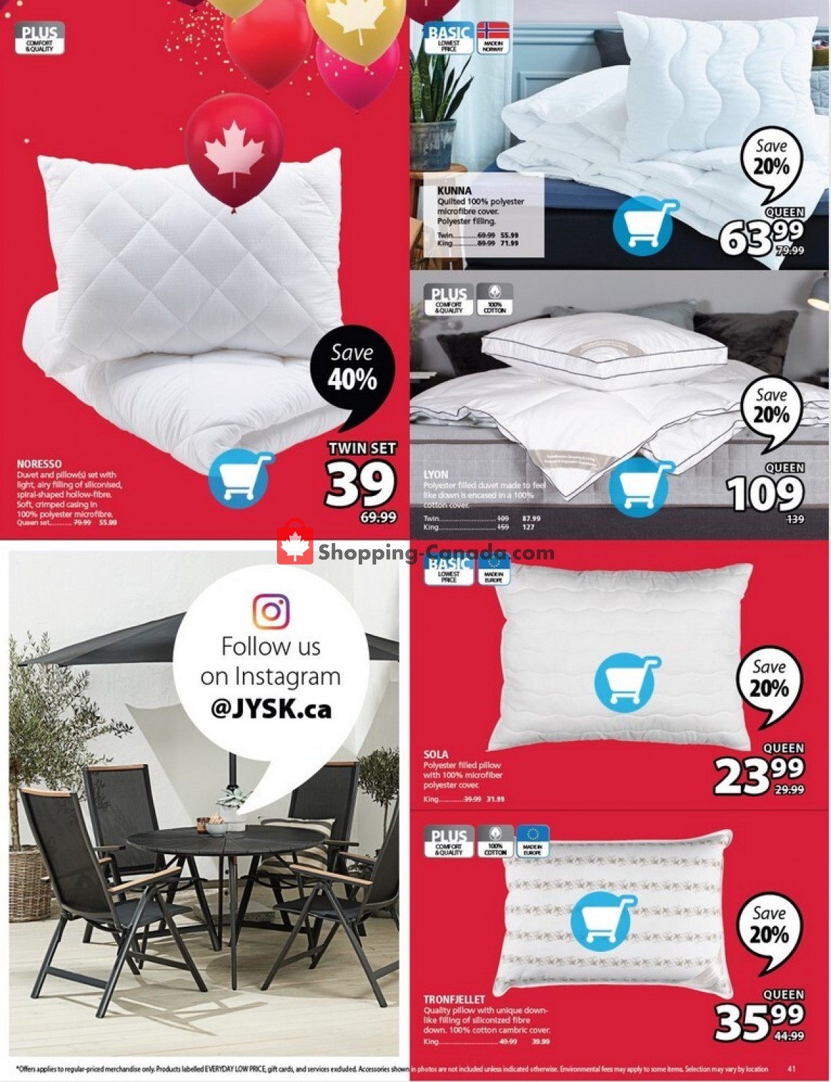 JYSK flyer from Thursday June 22, 2023 to Wednesday June 28, 2023 - page 42