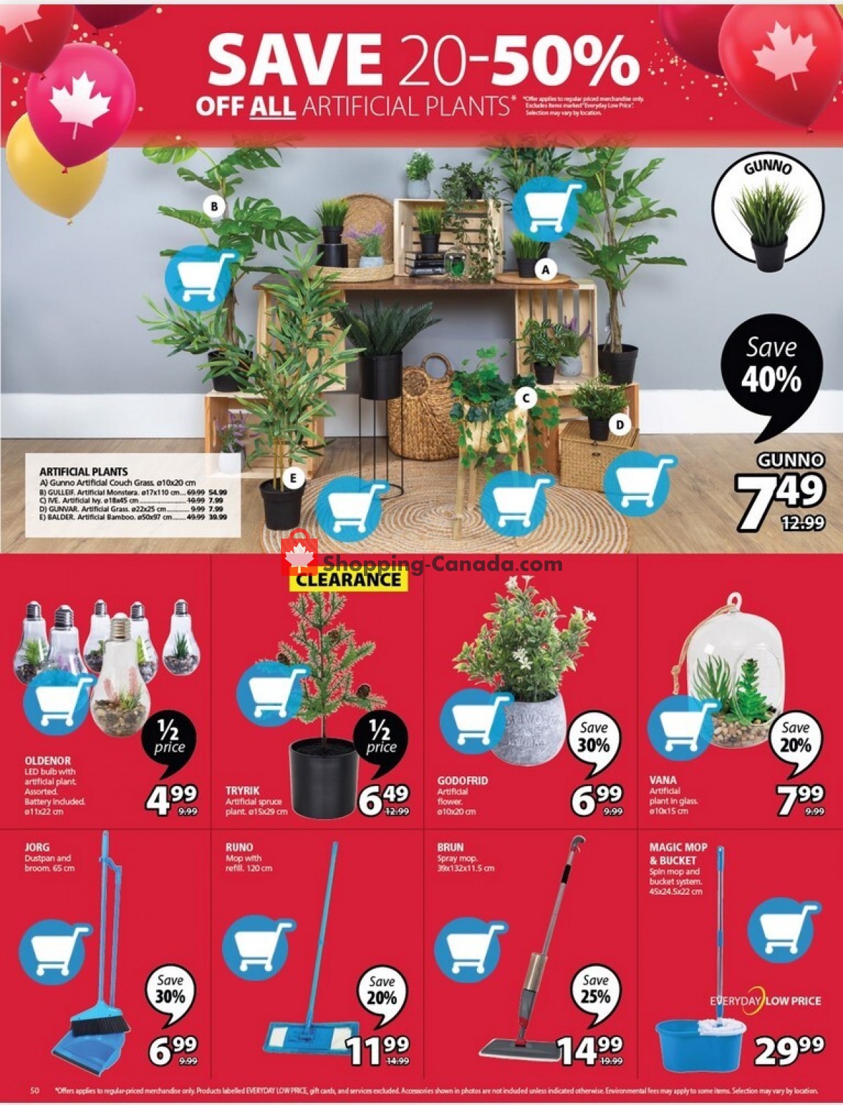 JYSK flyer from Thursday June 22, 2023 to Wednesday June 28, 2023 - page 50