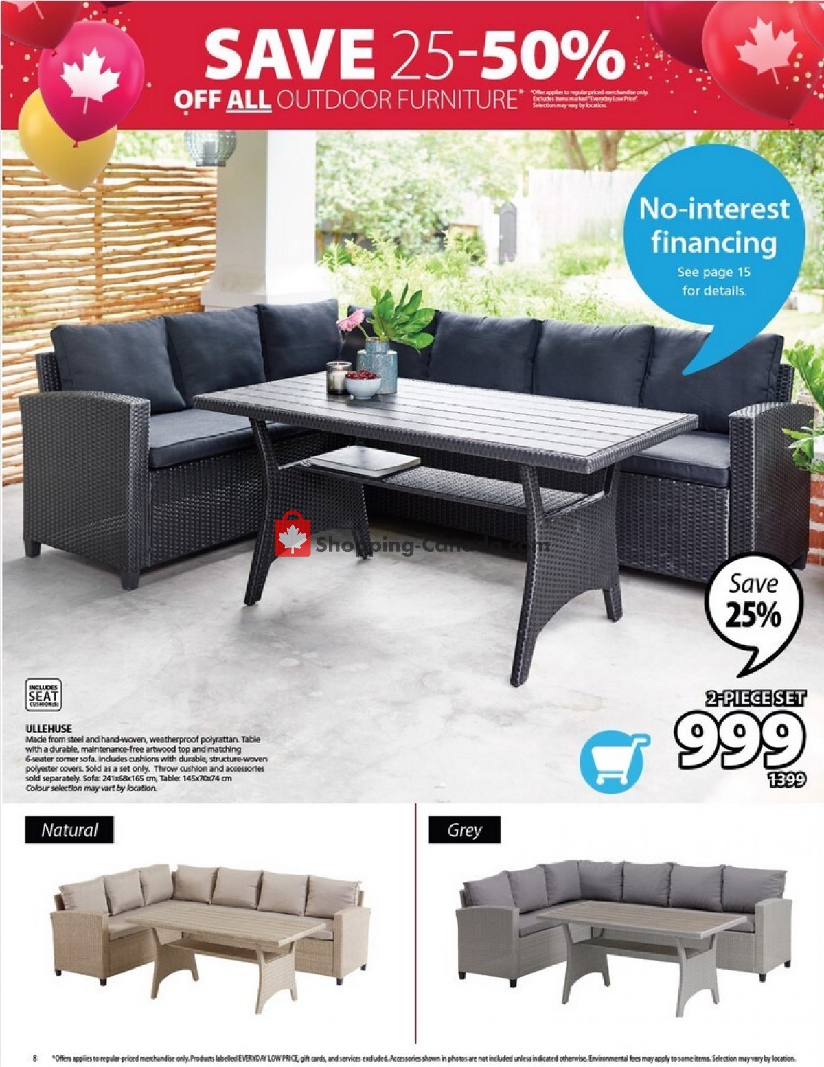 JYSK flyer from Thursday June 22, 2023 to Wednesday June 28, 2023 - page 8