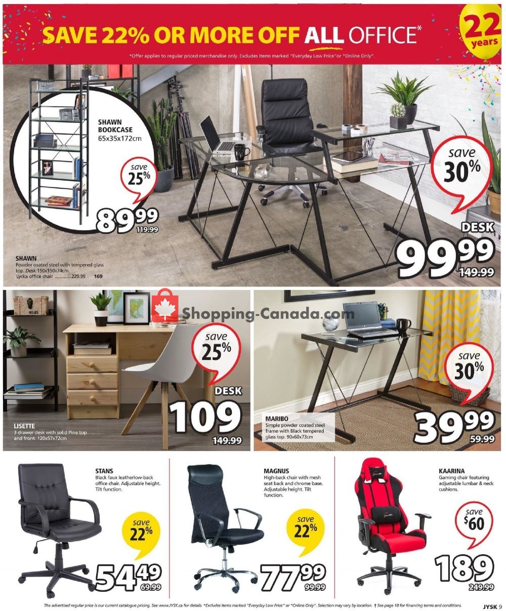 JYSK flyer from Thursday October 4, 2018 to Wednesday October 10, 2018 - page 10