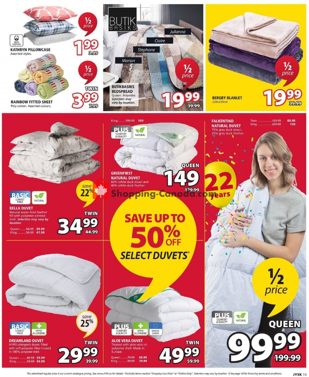 JYSK flyer from Thursday October 4, 2018 to Wednesday October 10, 2018 - page 15