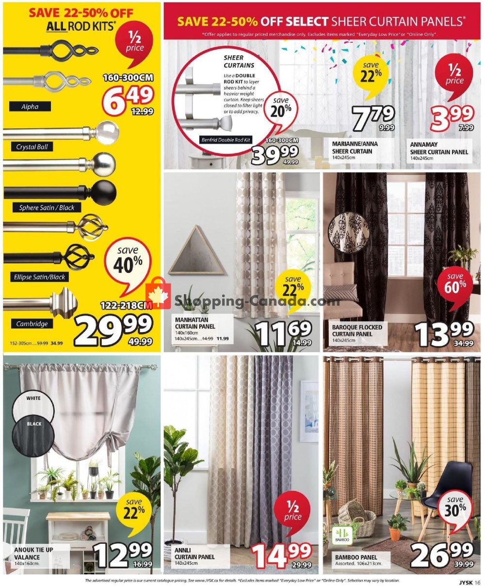 JYSK flyer from Thursday October 4, 2018 to Wednesday October 10, 2018 - page 17